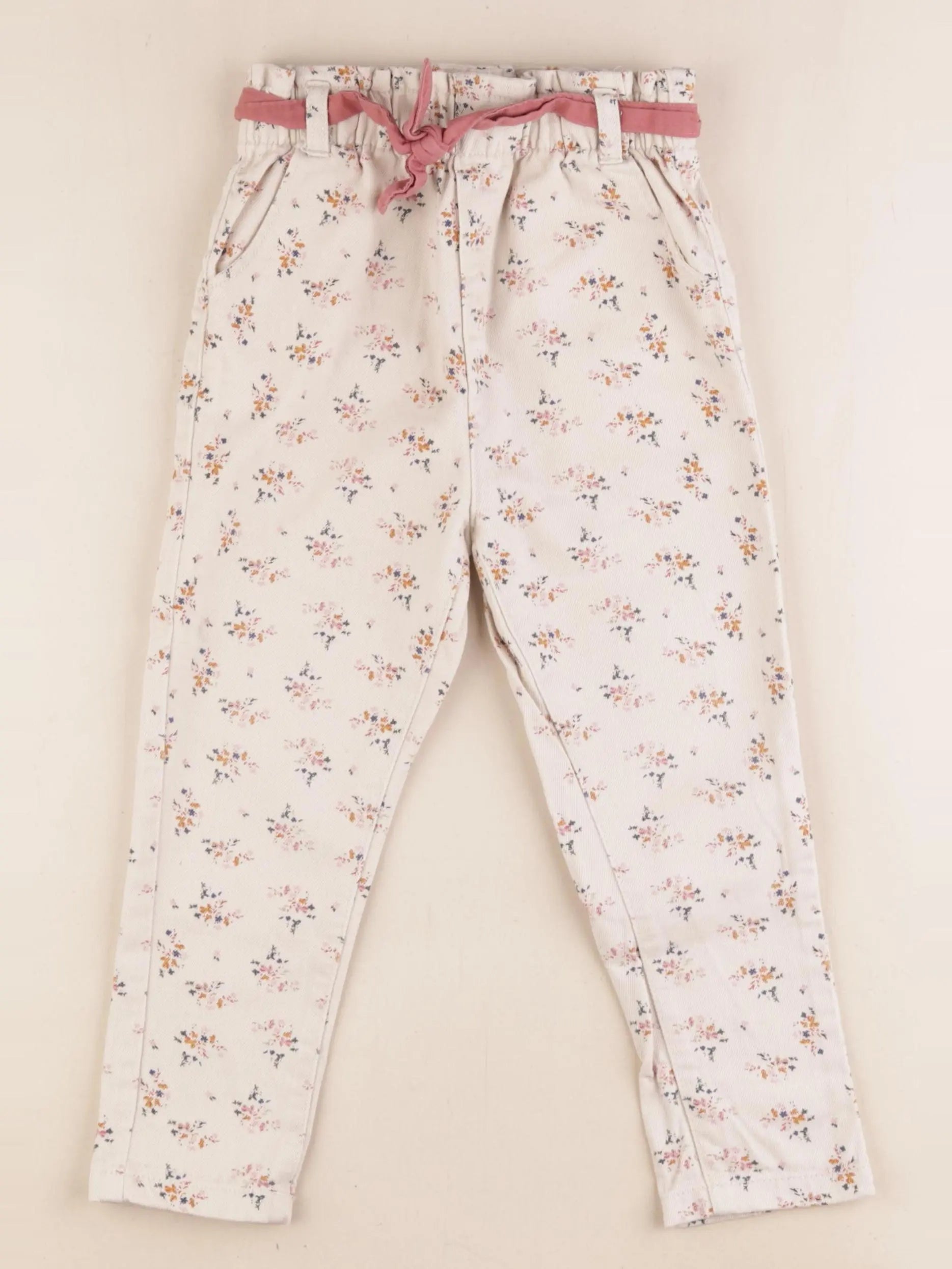 Vertbaudet - jean beige - 36 mois