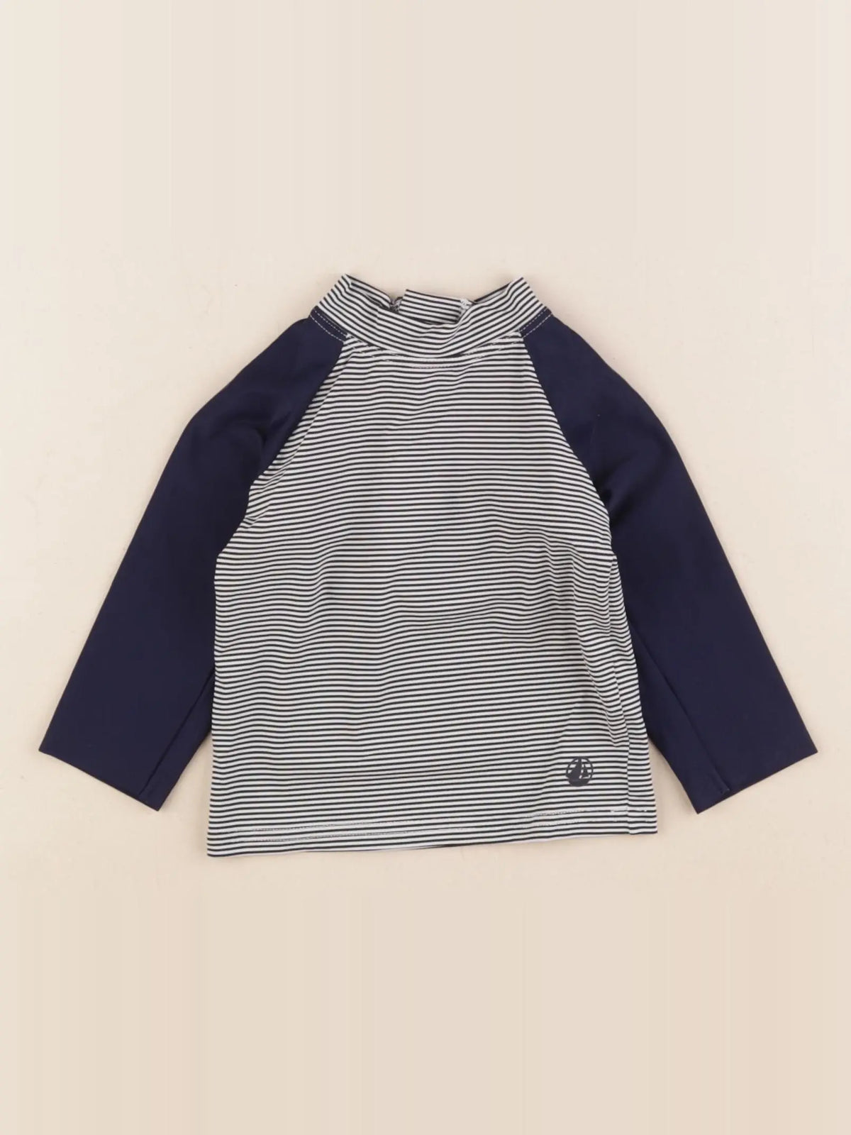 Petit Bateau - tee-shirt de bain bleu - 12 mois