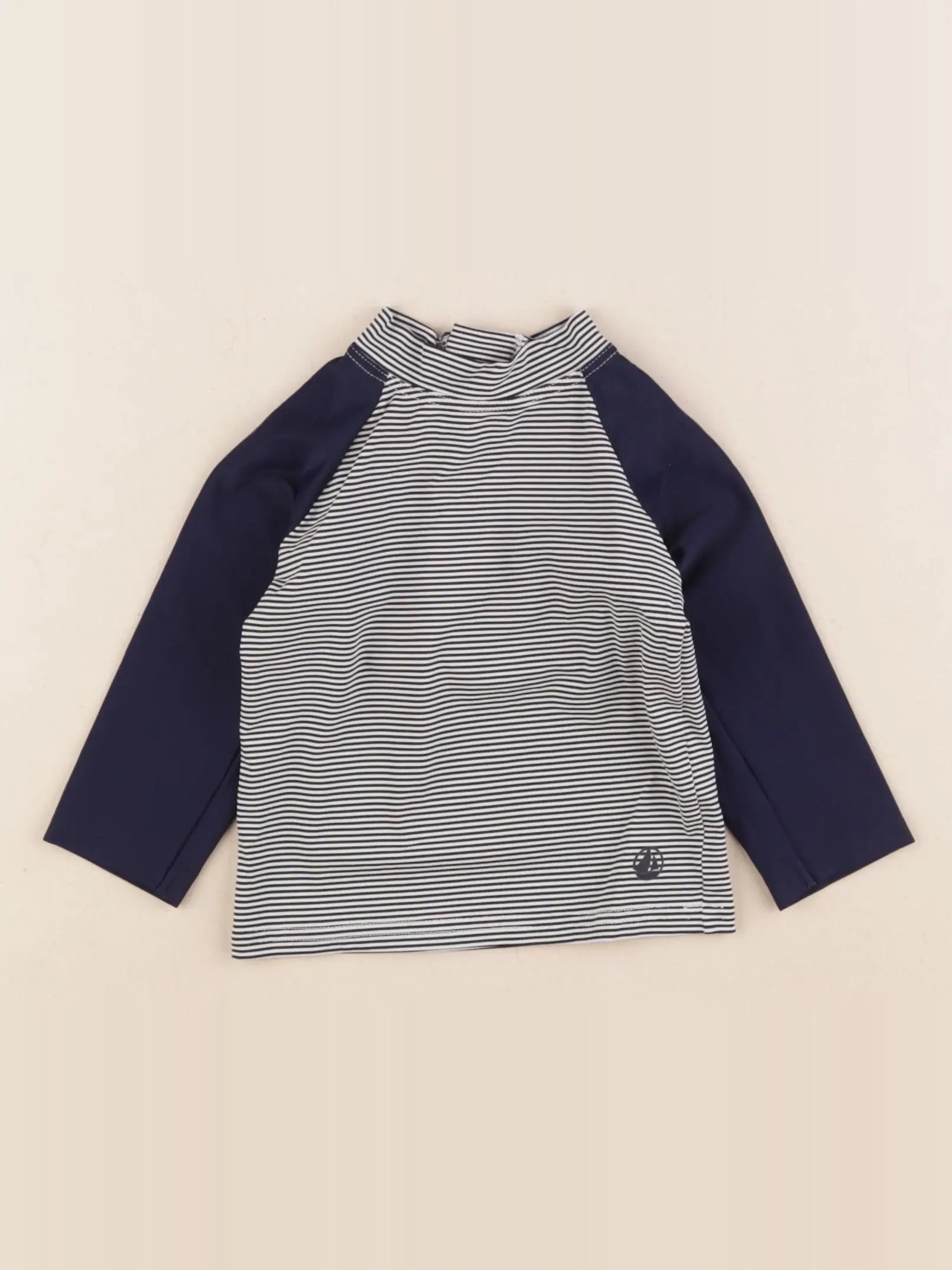 Petit Bateau - tee-shirt de bain bleu - 12 mois