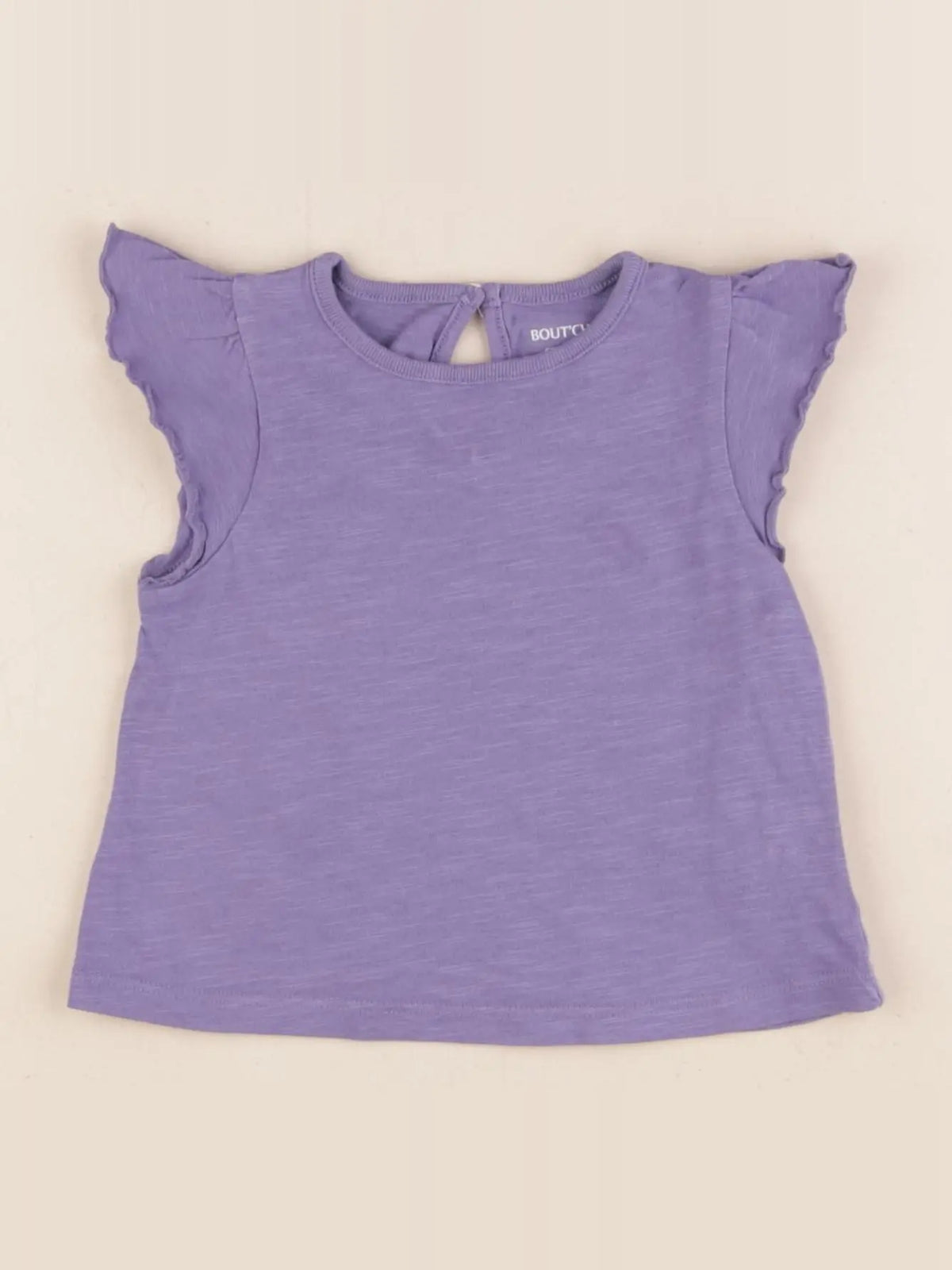 Boutchou - tee-shirt violet - 9 mois
