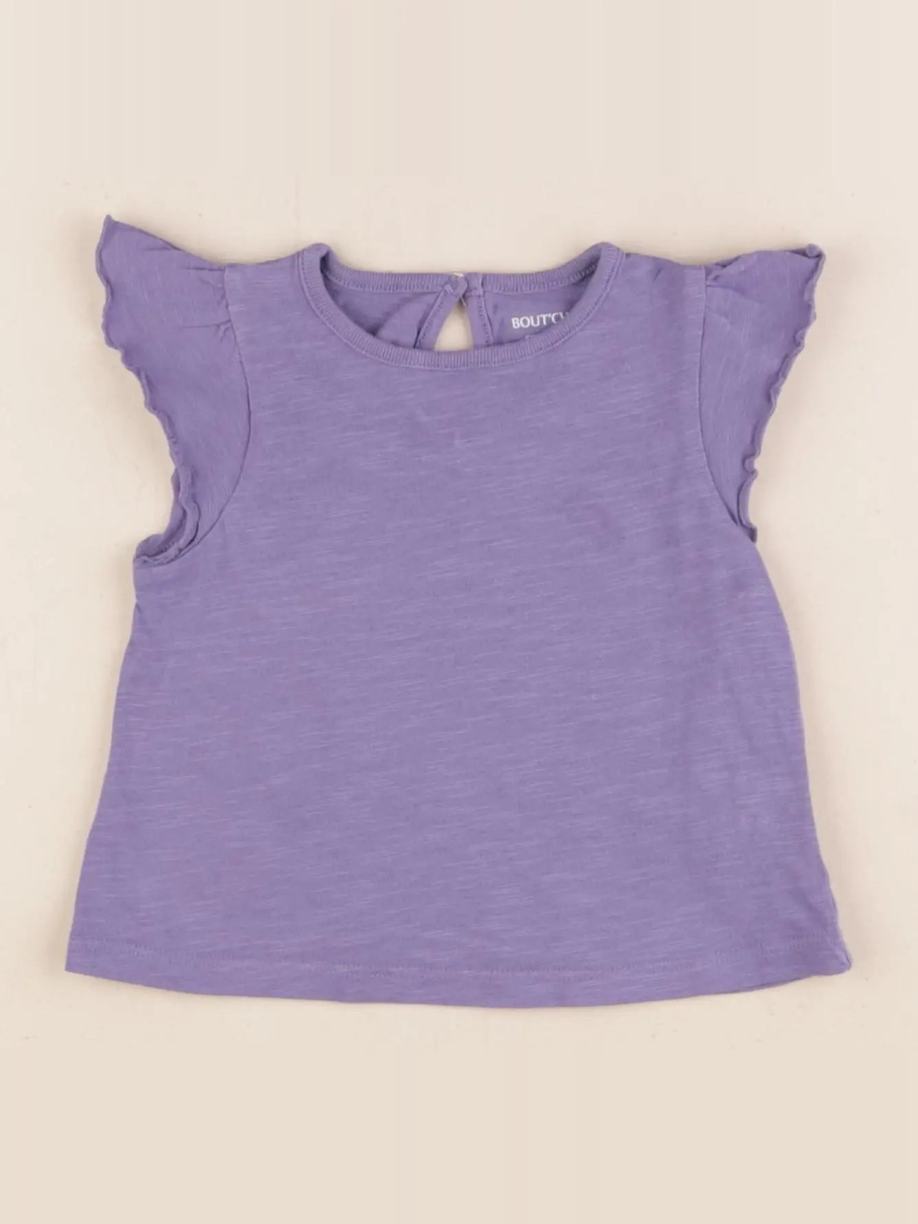 Boutchou - tee-shirt violet - 9 mois