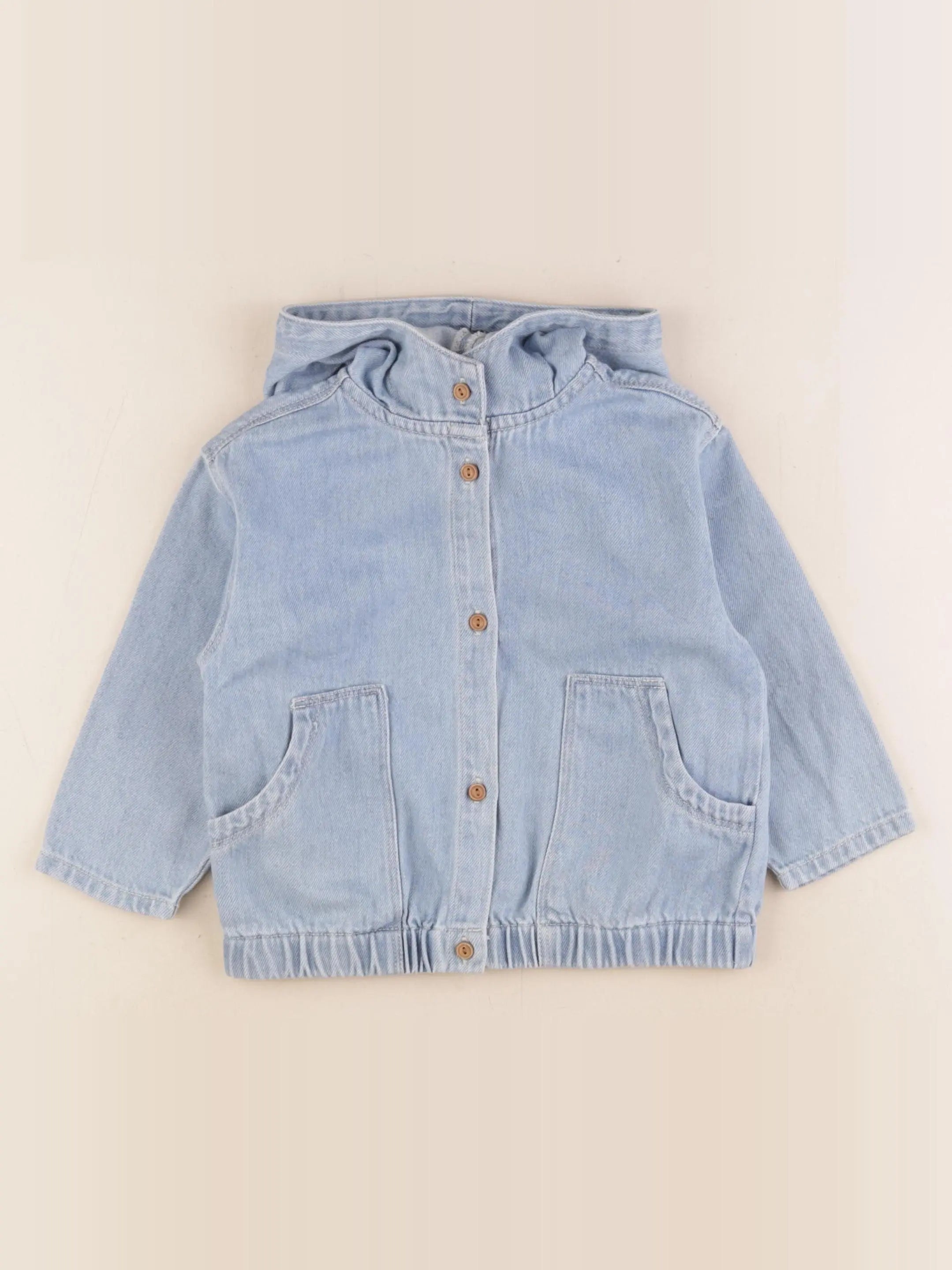 Zara - veste bleu - 12/18 mois