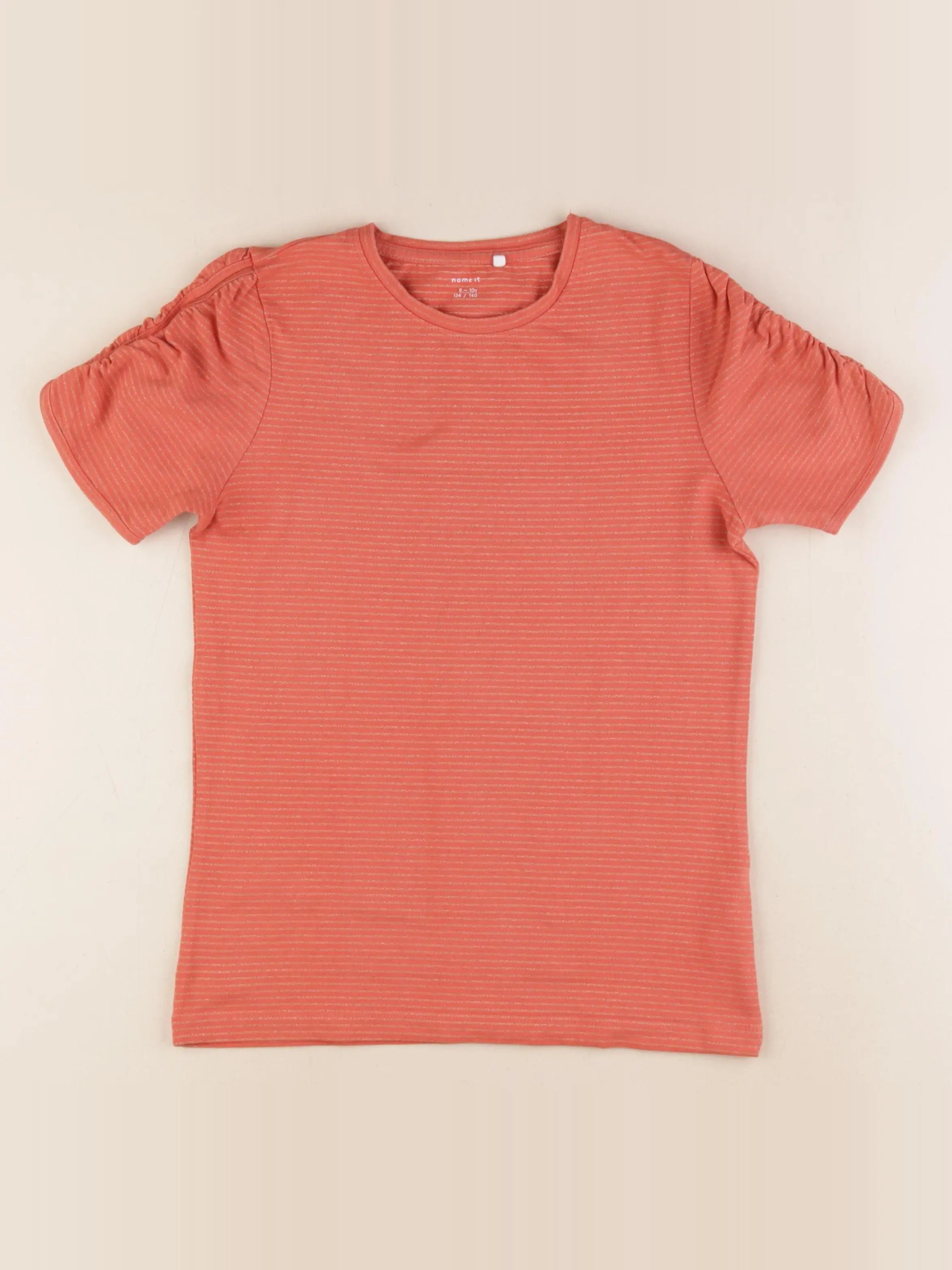 Name it - tee-shirt orange - 9/10 ans