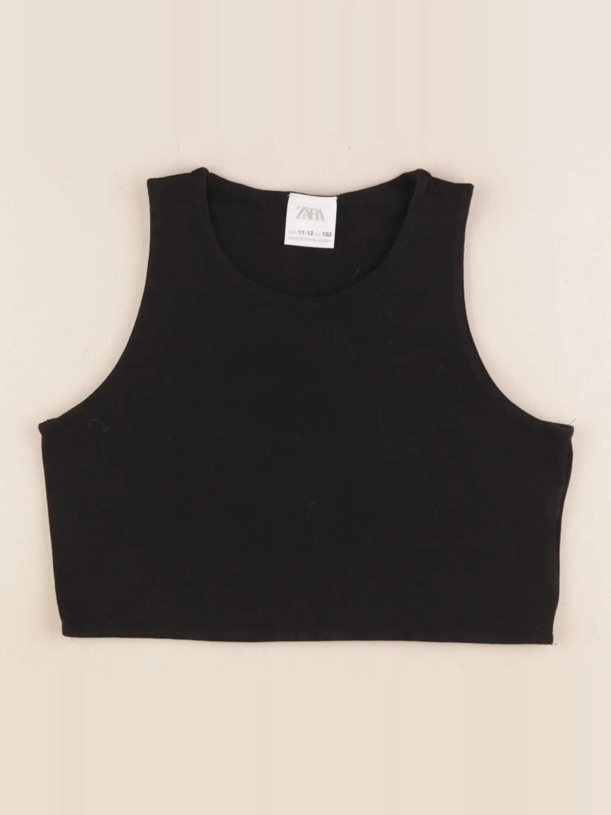 Zara - débardeur noir - 11/12 ans