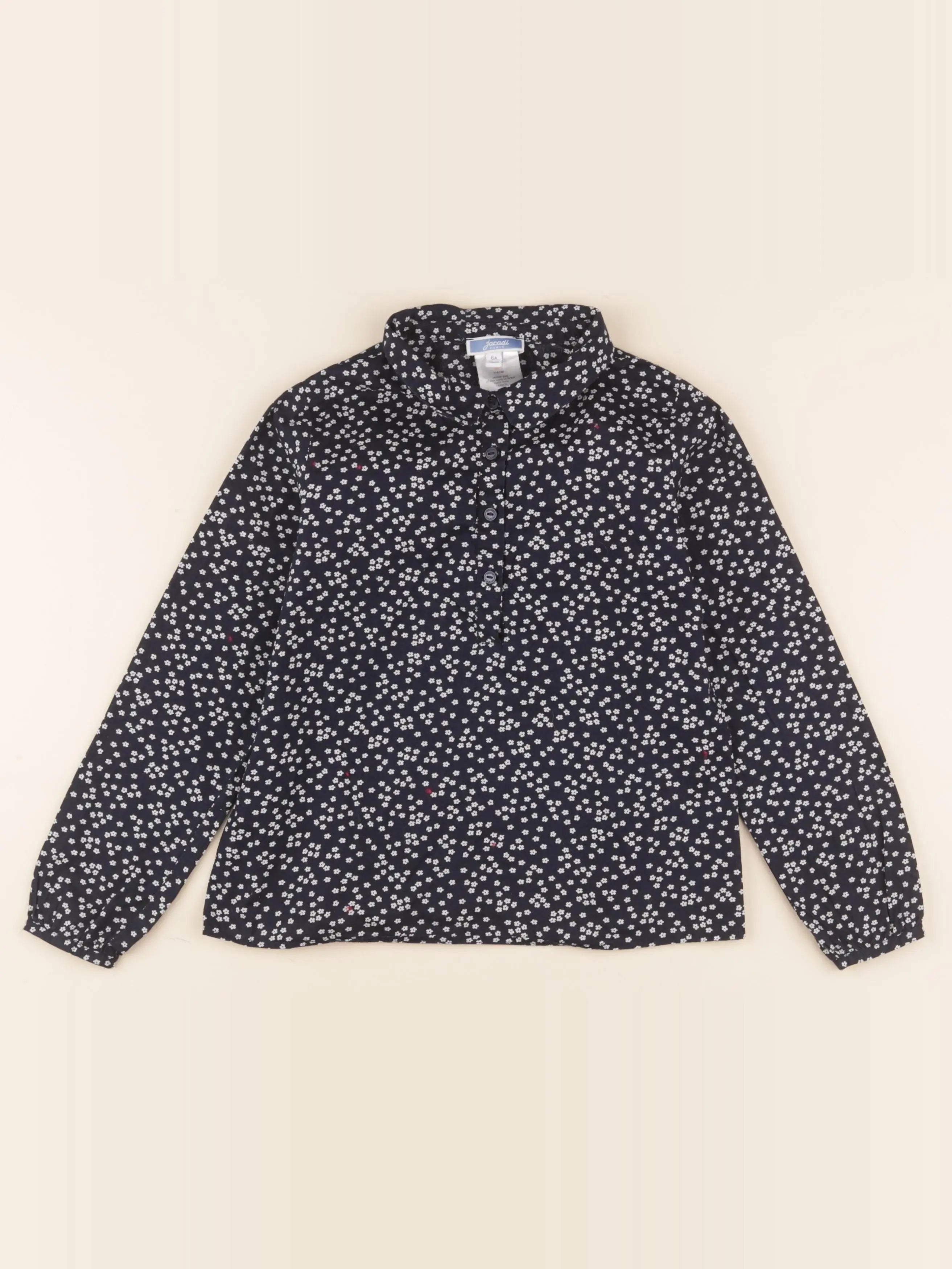 Jacadi - chemise bleu - 6 ans