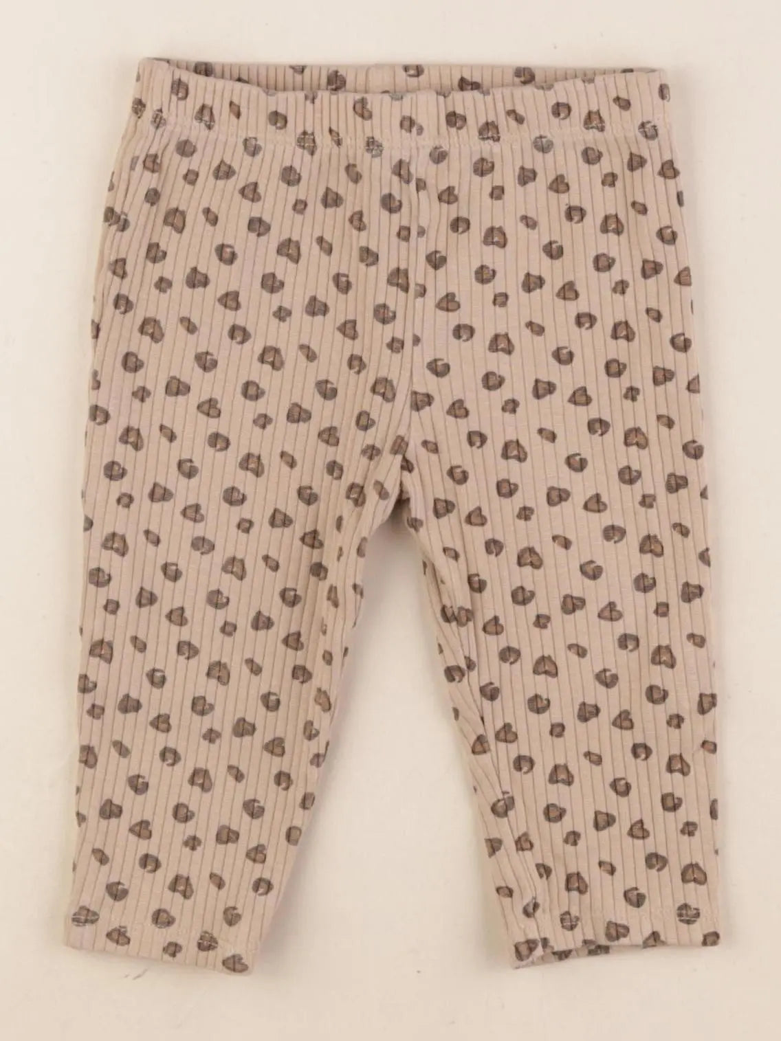 Vertbaudet - legging beige - 1 an