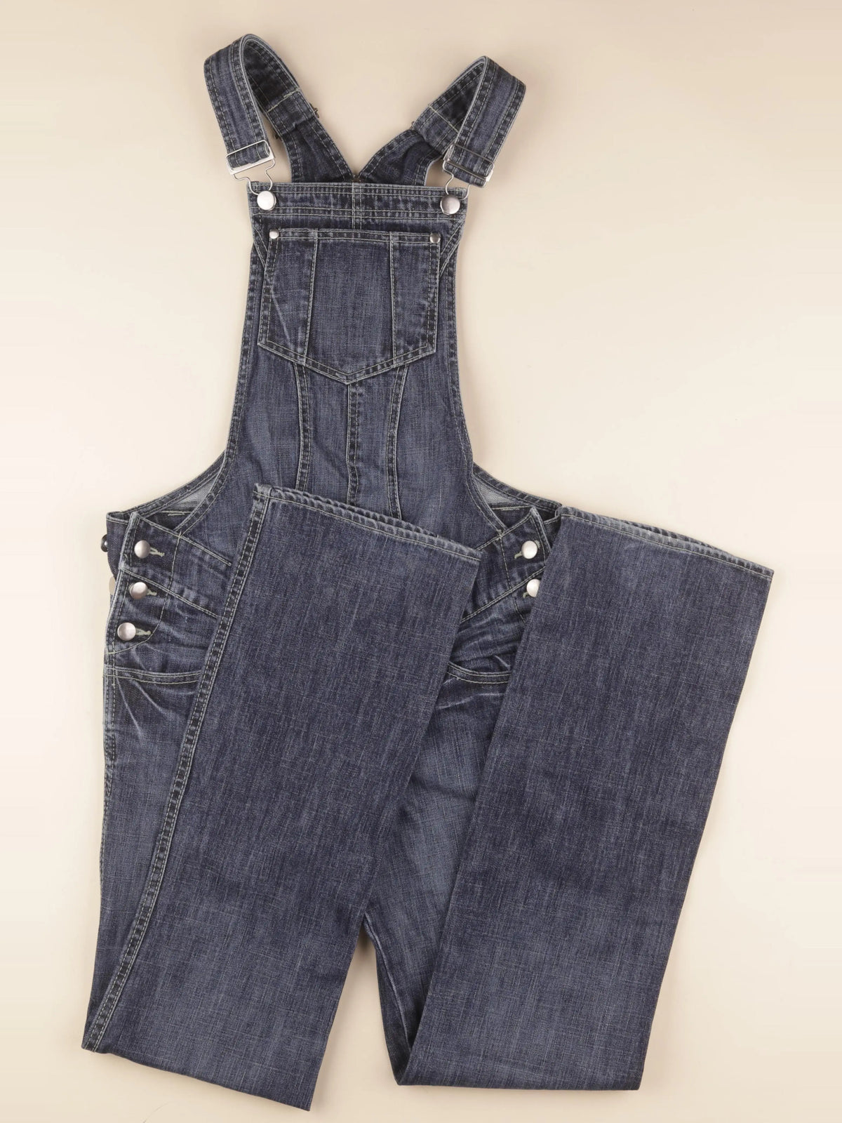 H&M - salopette grossesse bleu - s