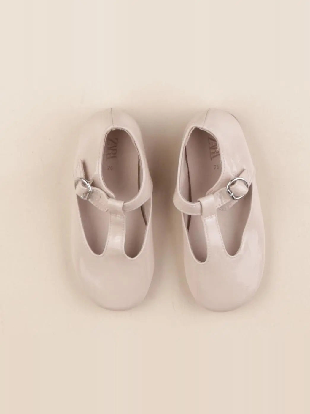Zara - ballerines beige - pointure 26