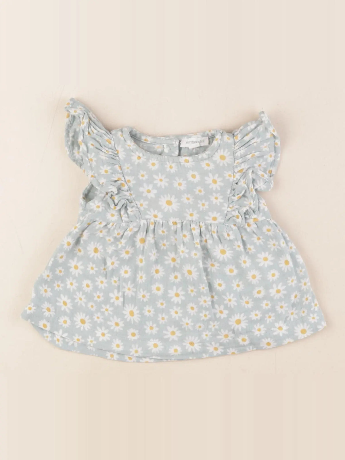 Vertbaudet - blouse bleu - 3 mois