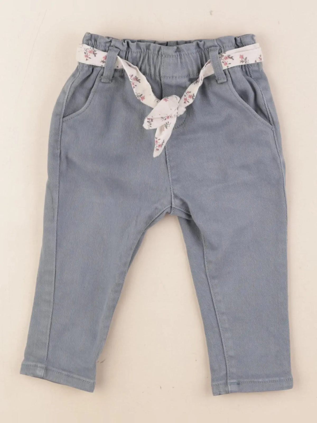 Vertbaudet - jean bleu - 9 mois