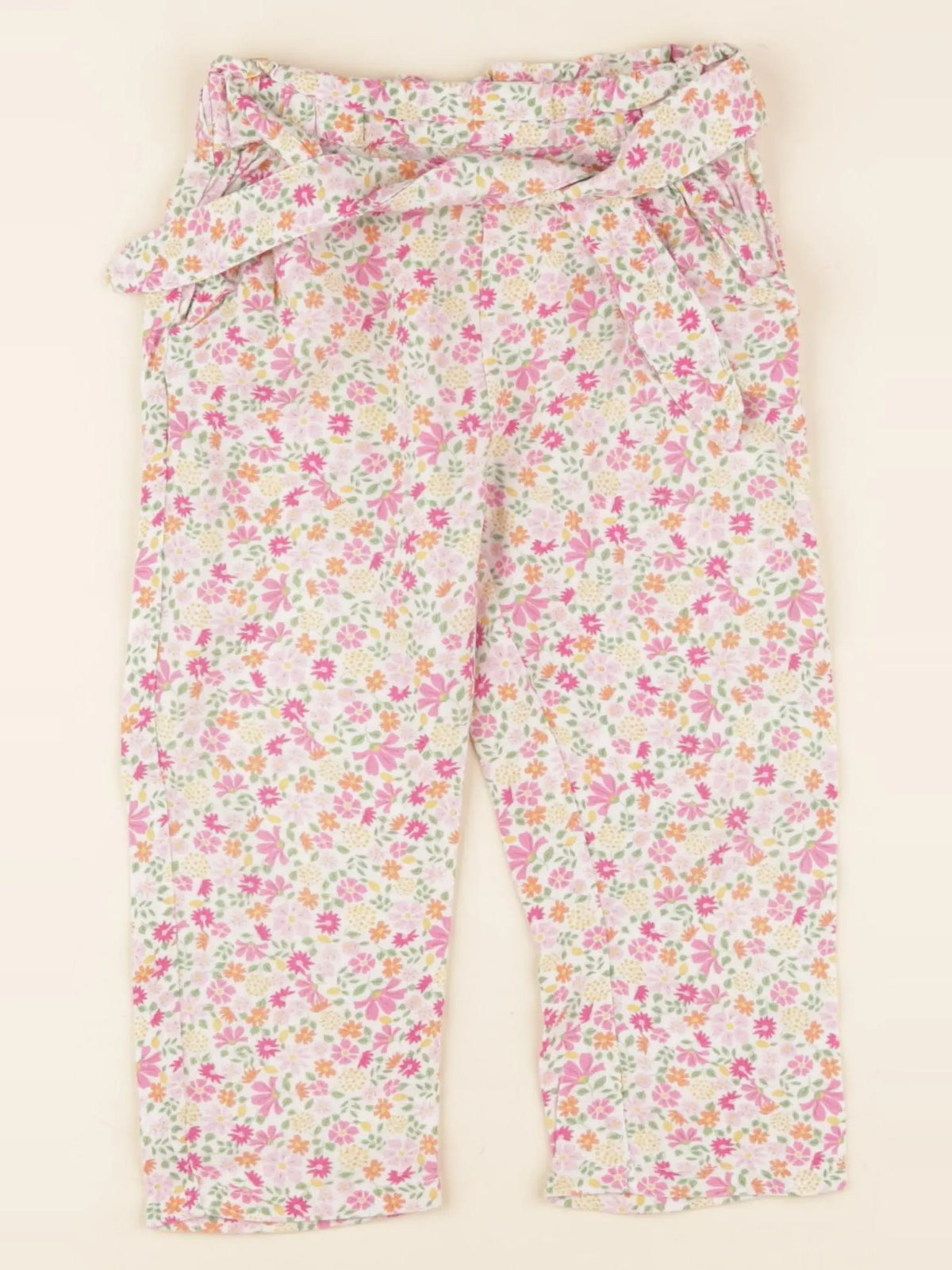 Vertbaudet - pantalon multicolore - 2 ans