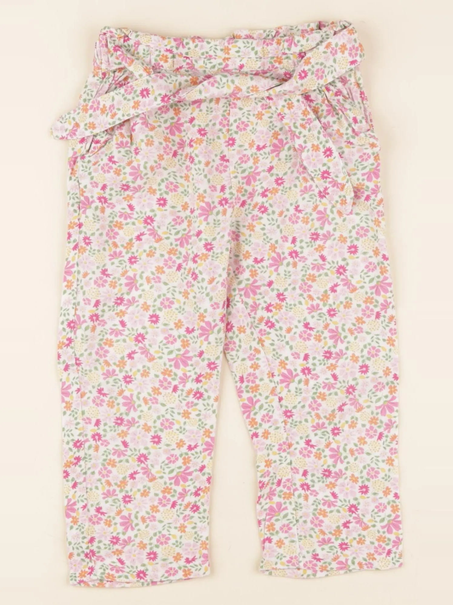Vertbaudet - pantalon multicolore - 2 ans
