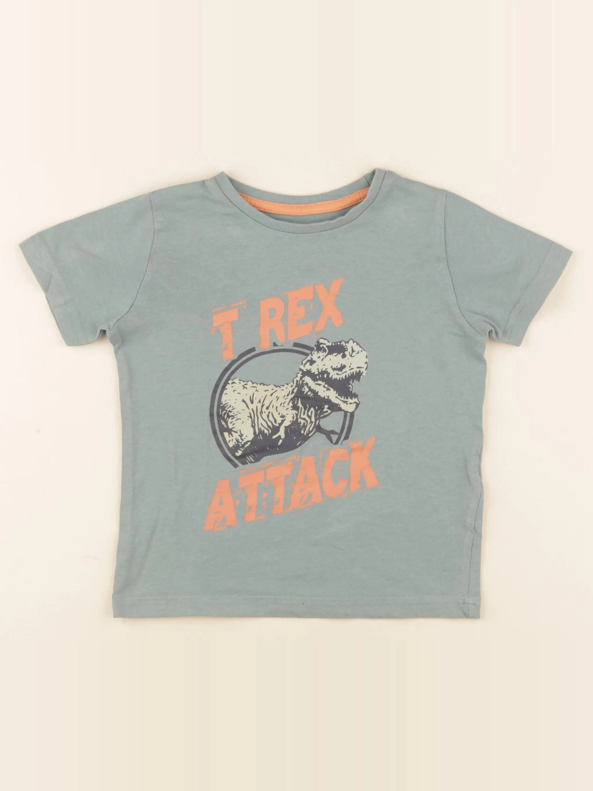 Vertbaudet - tee-shirt vert - 4 ans