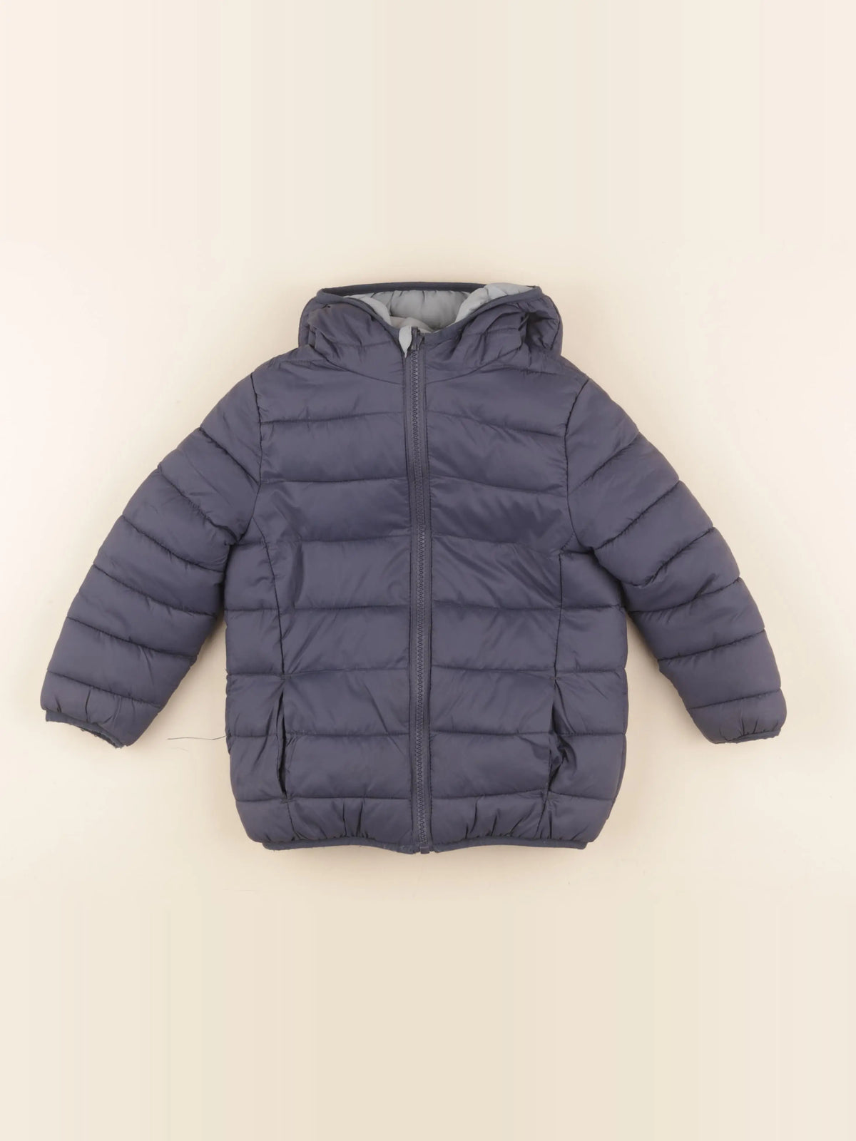 Vertbaudet - doudoune bleu - 4 ans