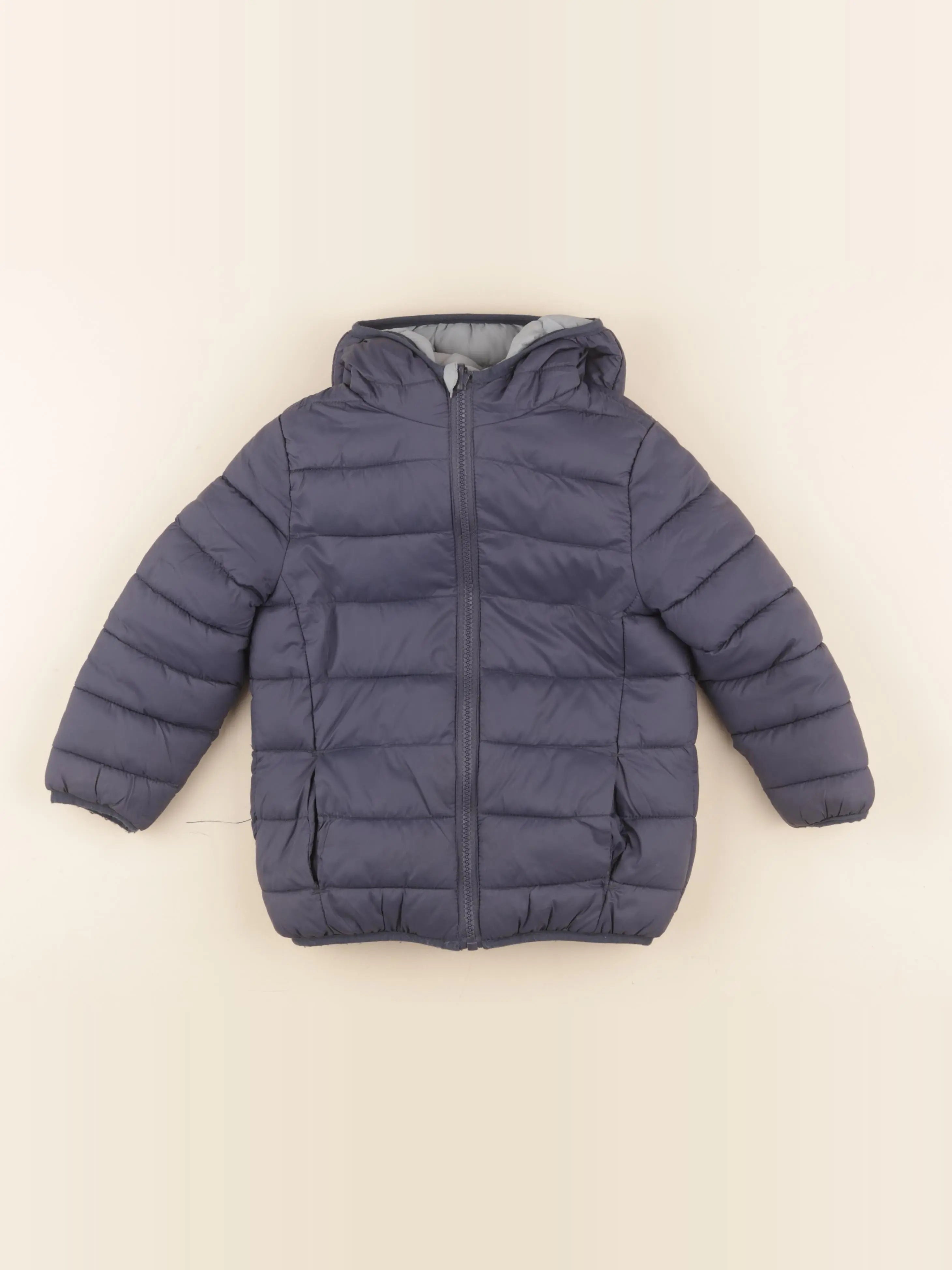 Vertbaudet - doudoune bleu - 4 ans