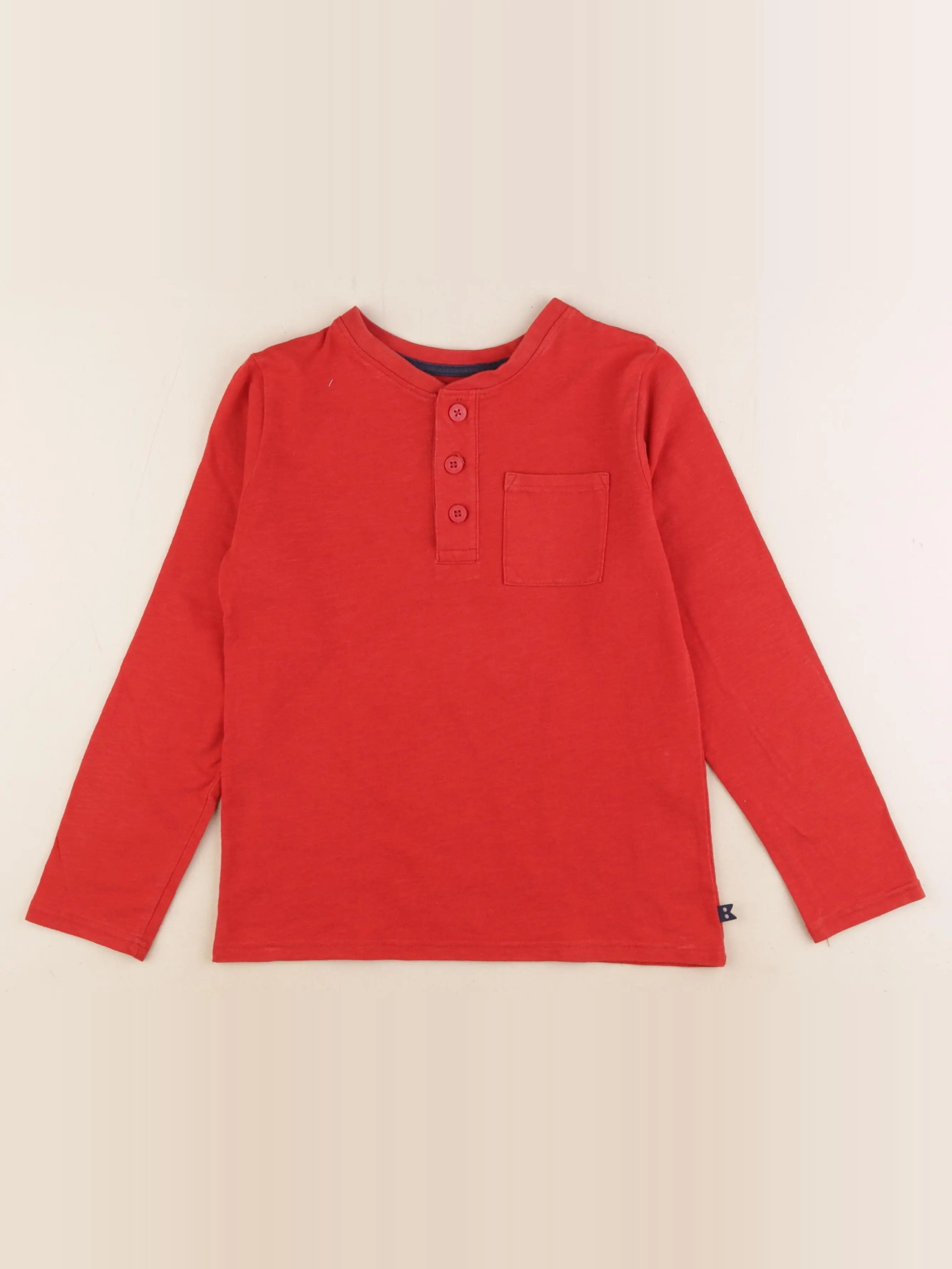 Okaidi - tee-shirt rouge - 8 ans