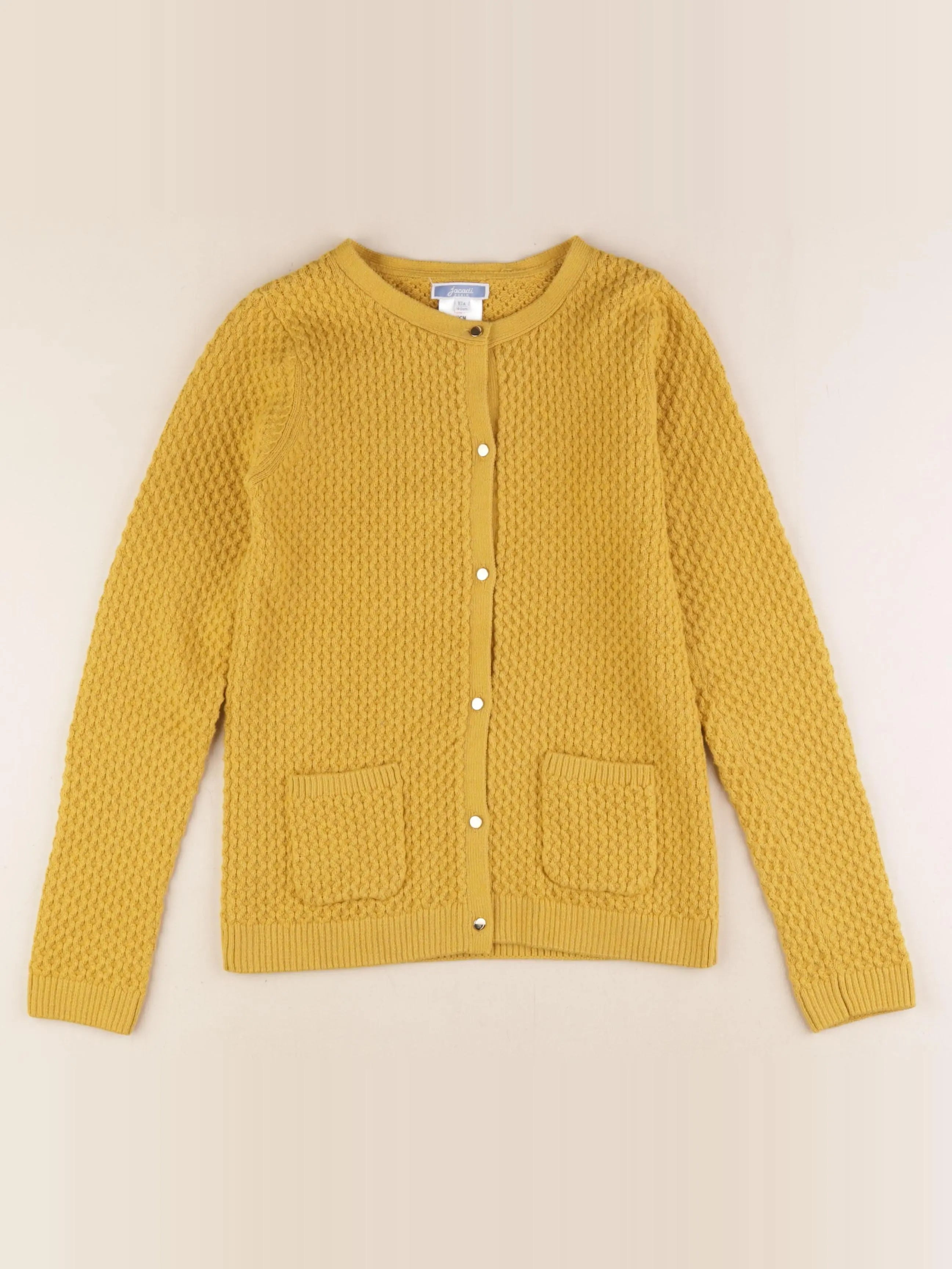 Jacadi - gilet jaune - 10 ans