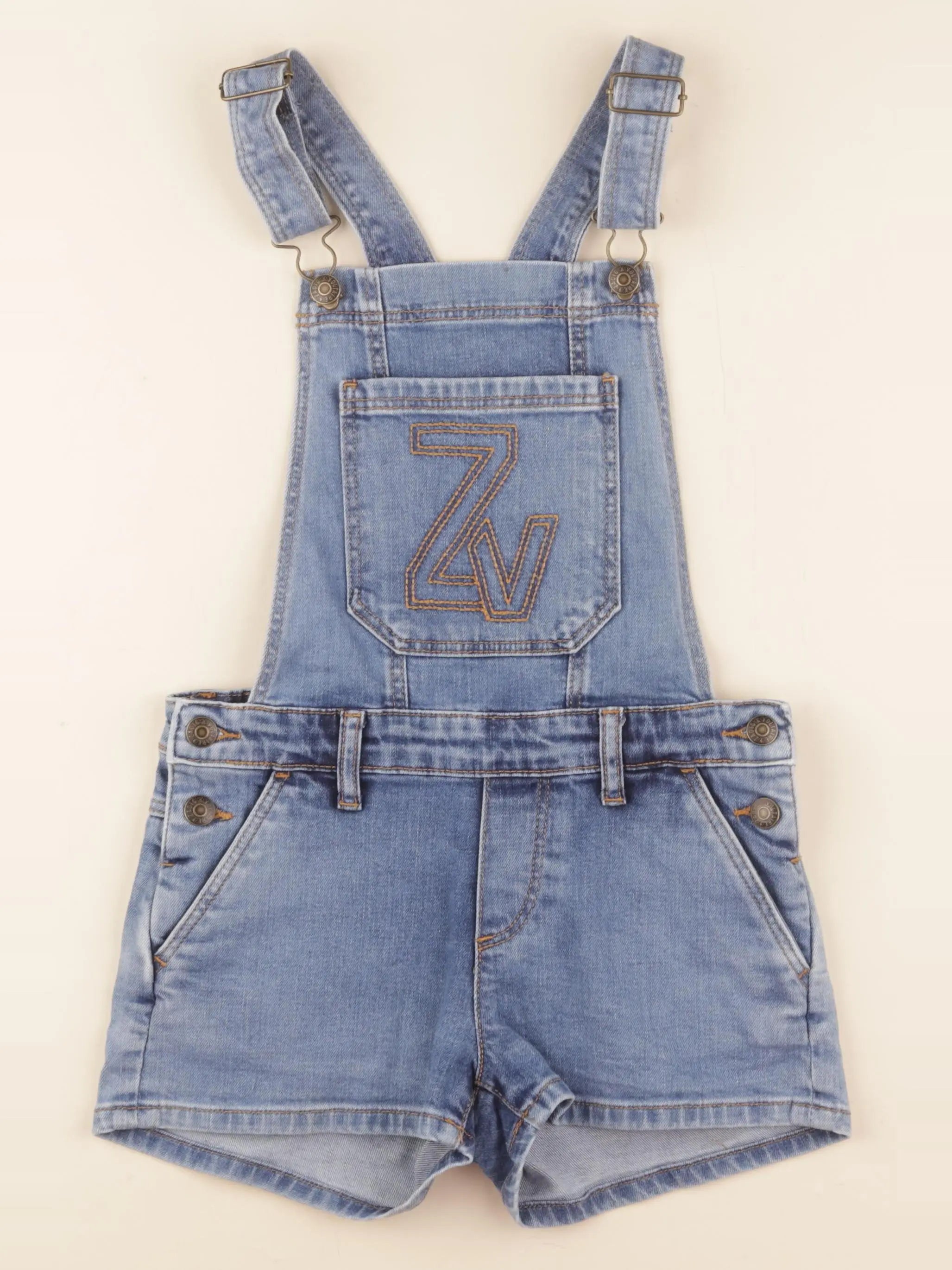 Zadig & Voltaire - salopette bleu - 10 ans