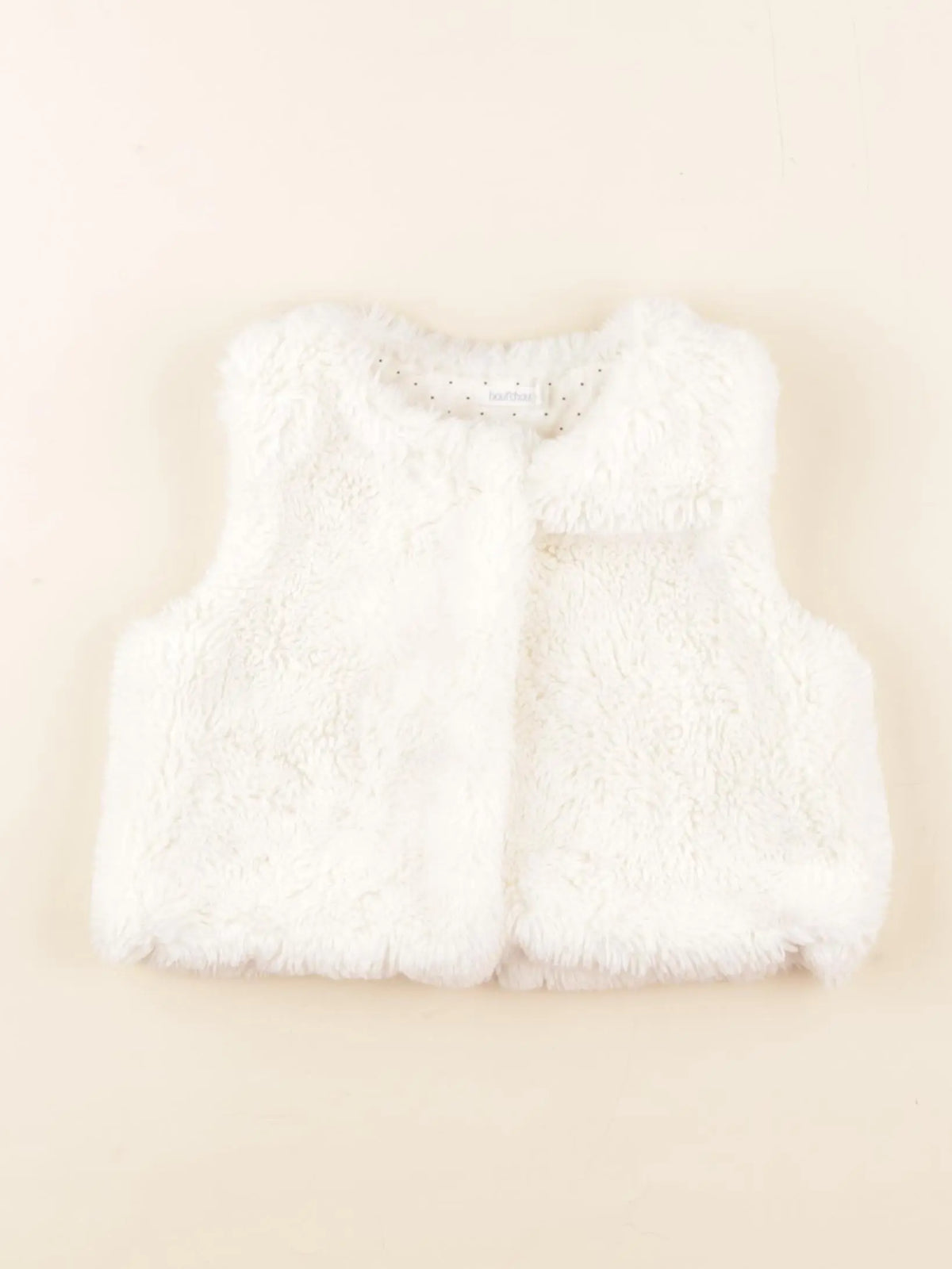 Boutchou - gilet blanc - 24 mois