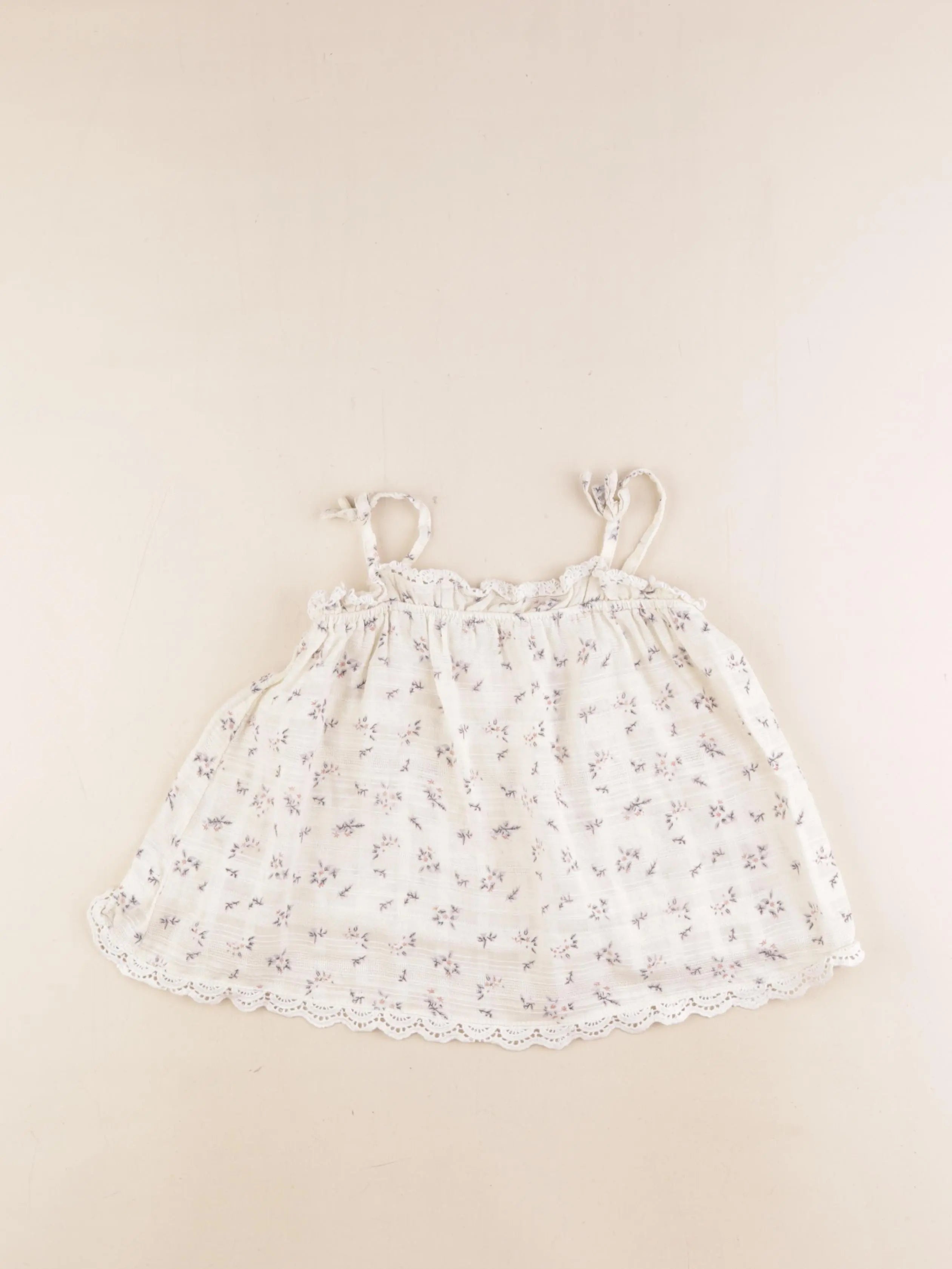 Zara - blouse blanc - 3/4 ans