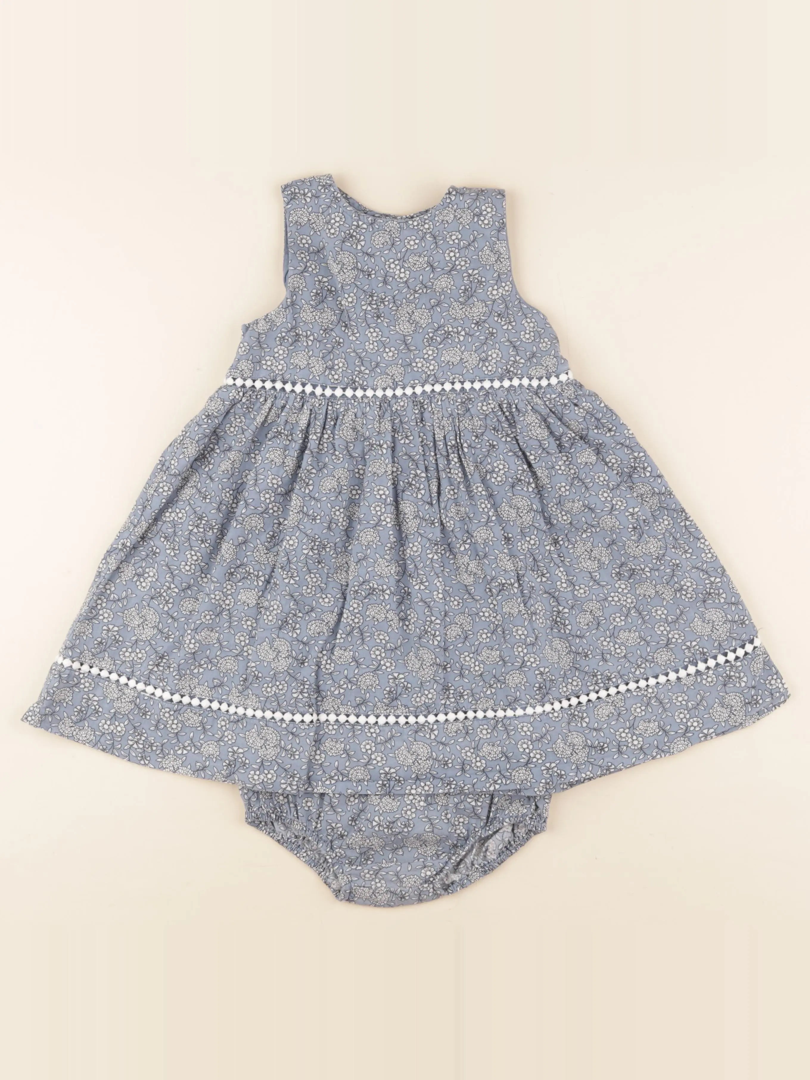 Boutchou - robe bleu - 24 mois