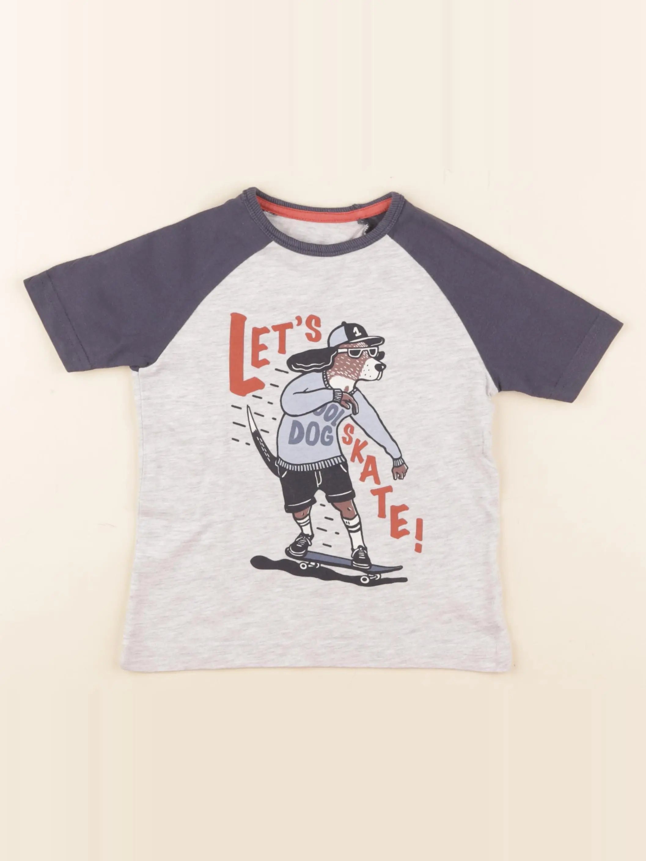 Vertbaudet - tee-shirt multicolore - 3 ans