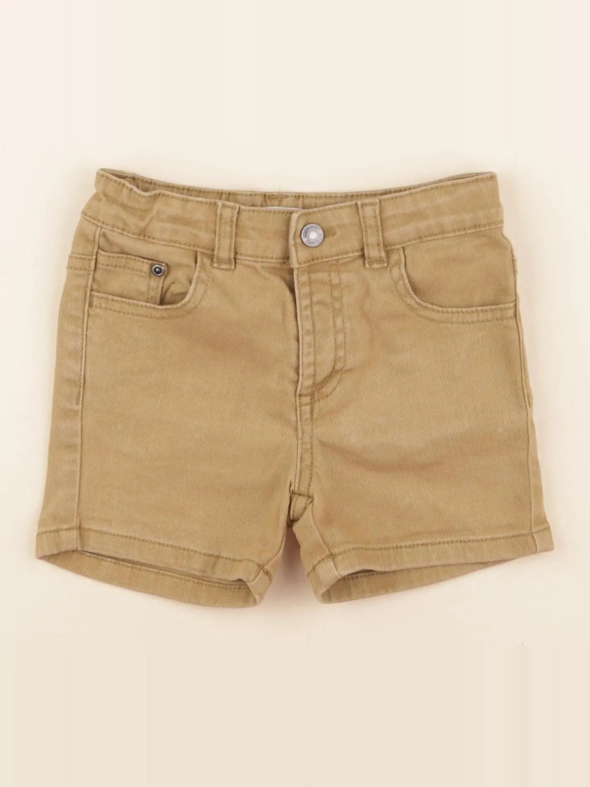Vertbaudet - short jaune - 24 mois