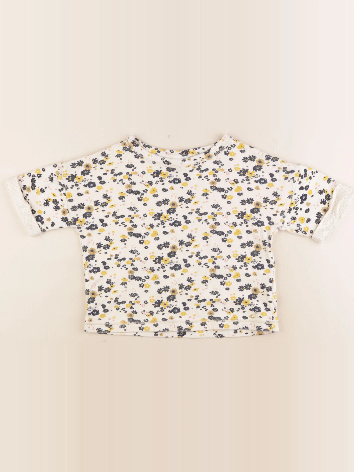 Petit Bateau - tee-shirt multicolore - 6 ans