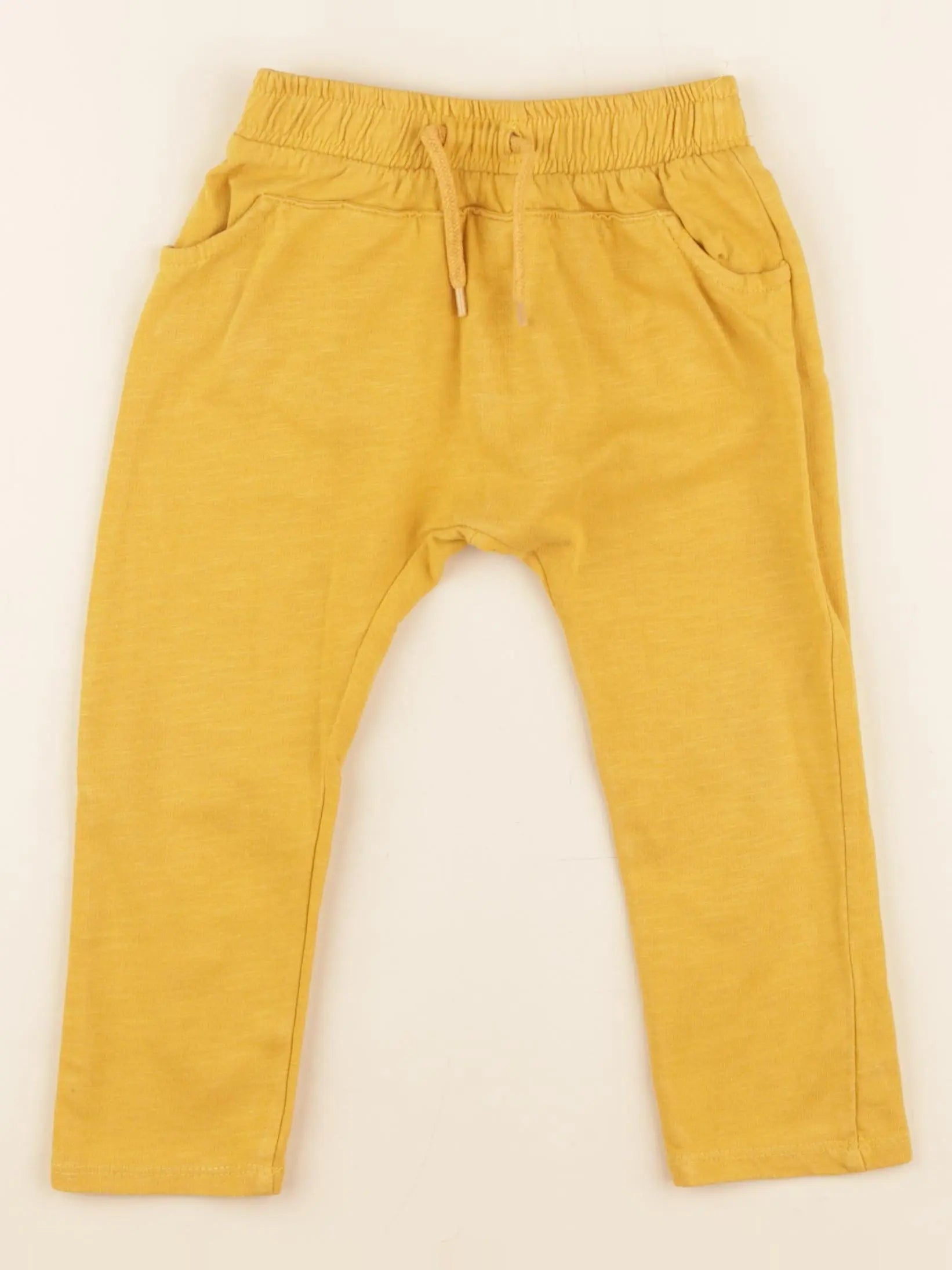 Vertbaudet - pantalon jaune - 2 ans