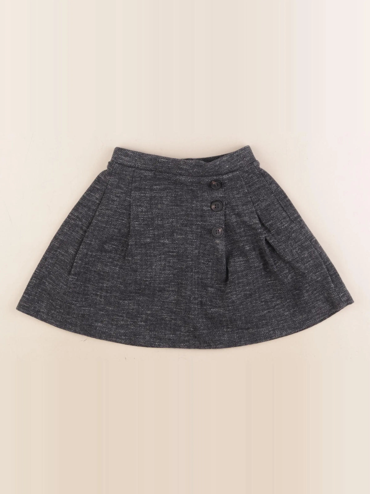 Zara - jupe gris - 7 ans