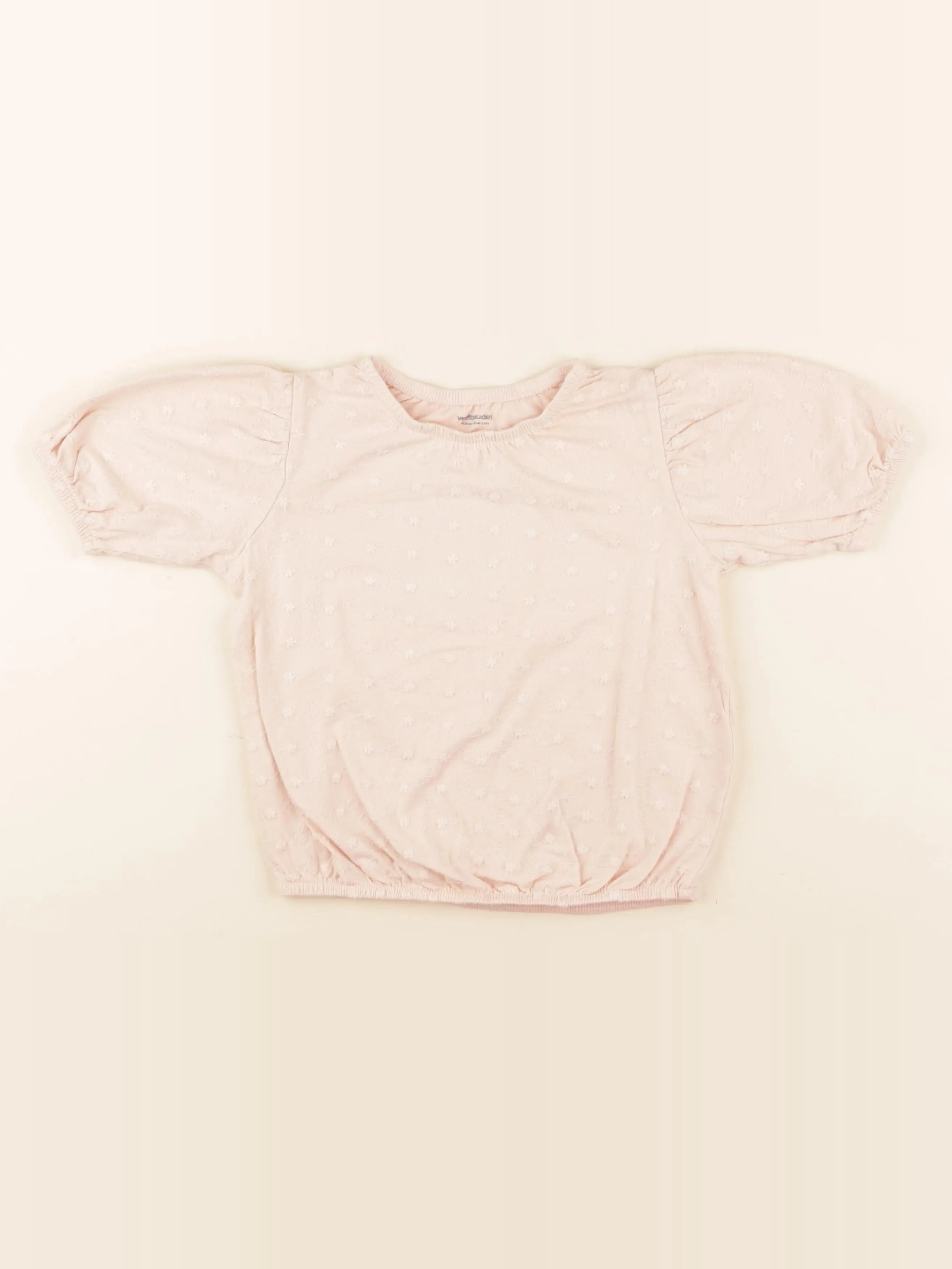 Vertbaudet - tee-shirt rose - 4 ans