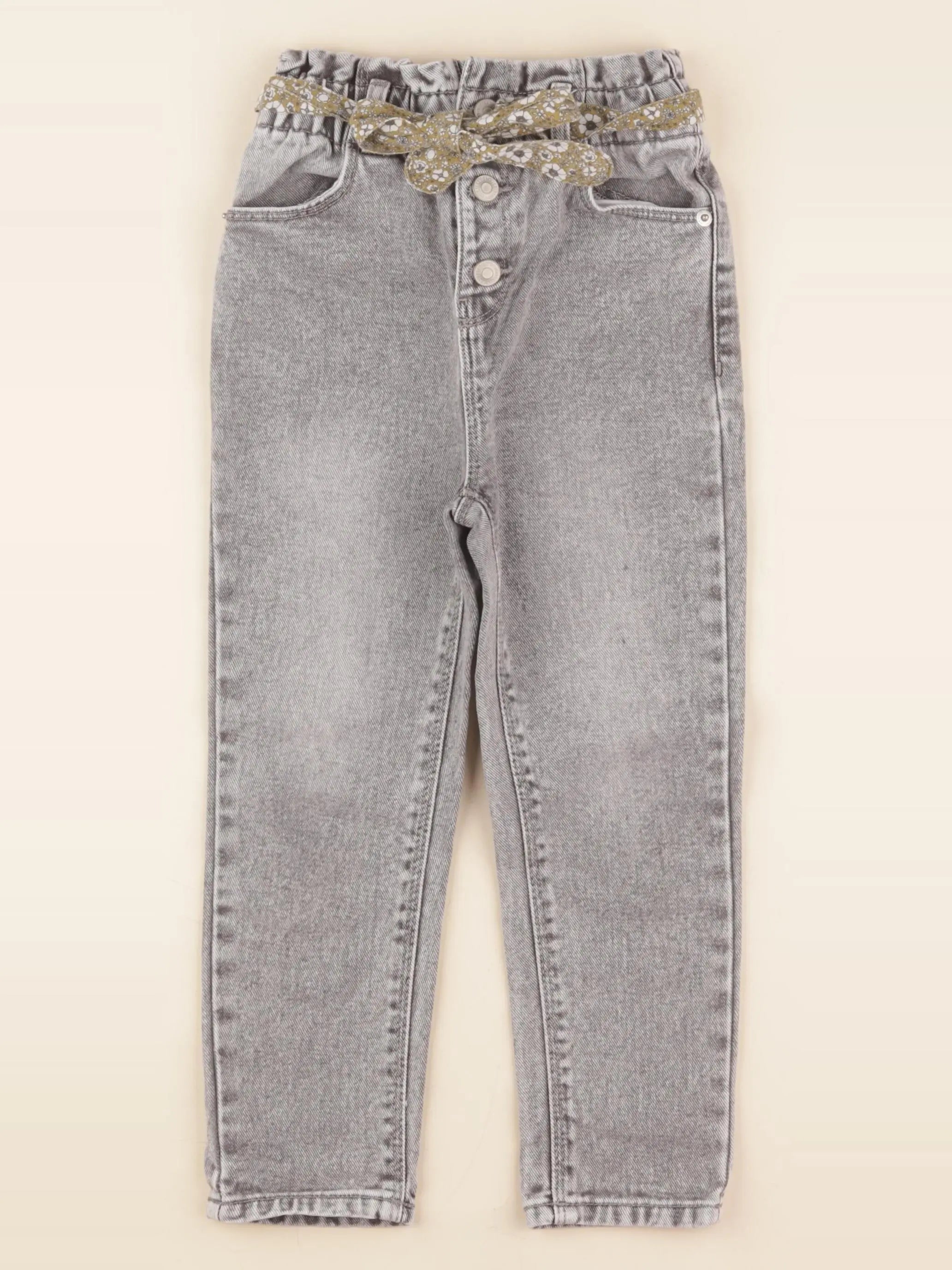 Vertbaudet - jean gris - 5 ans
