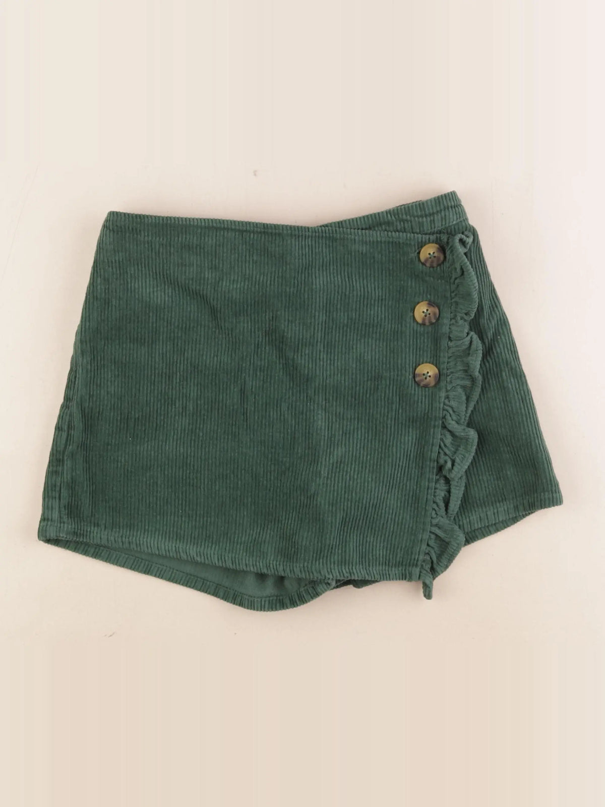 Vertbaudet - jupe short vert - 10 ans