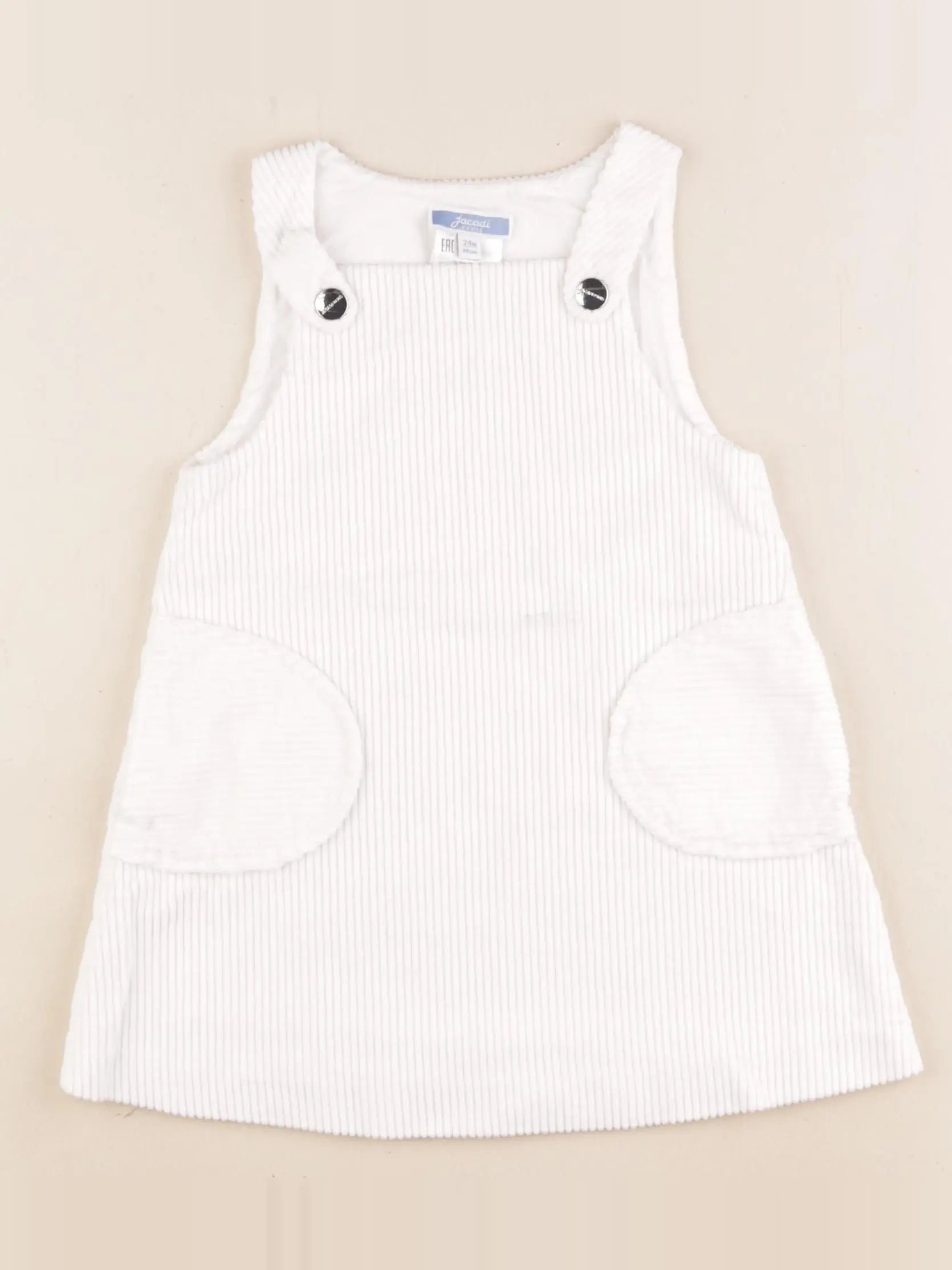 Jacadi - robe blanc - 24 mois