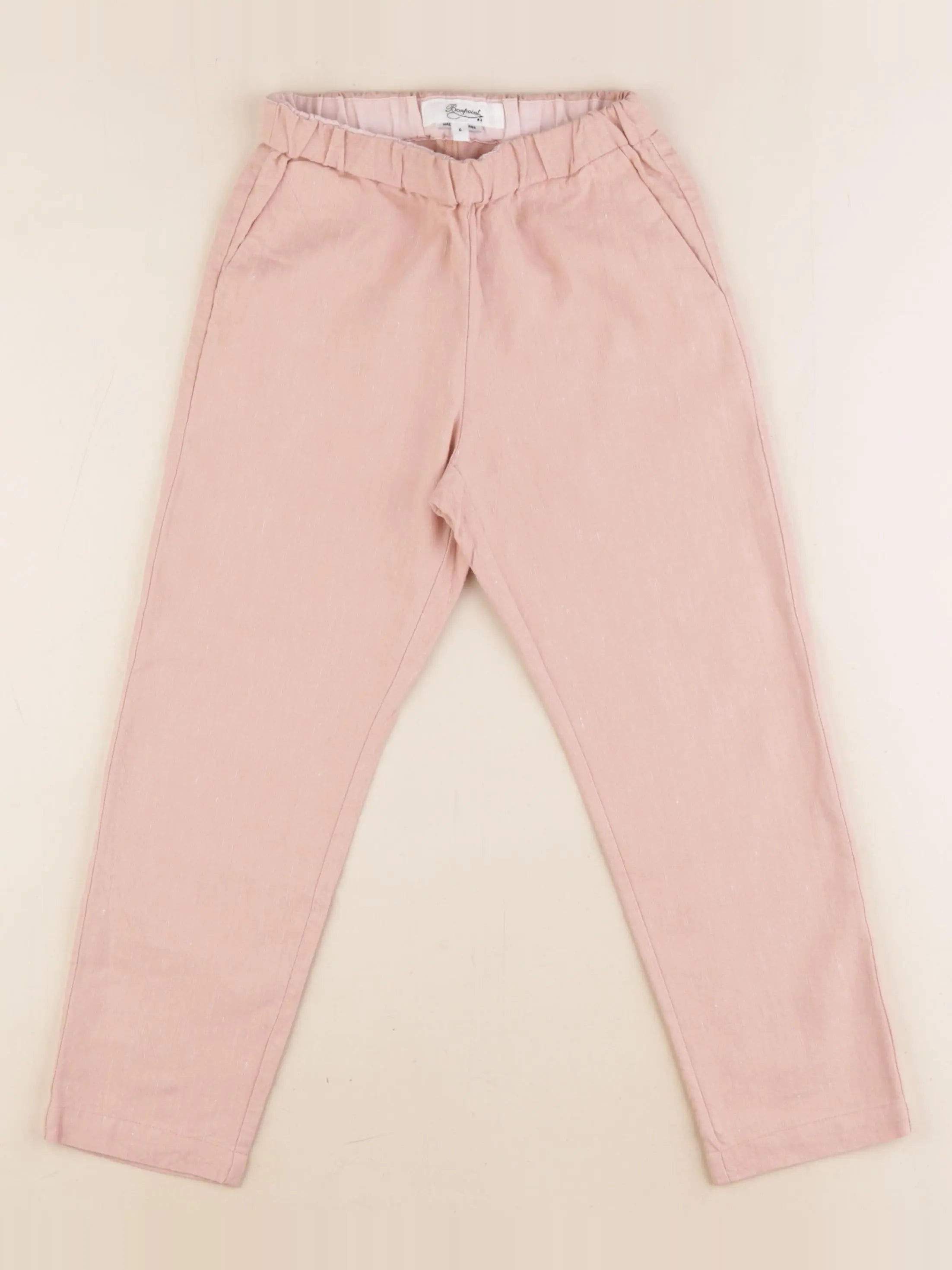 Bonpoint - pantalon rose - 6 ans
