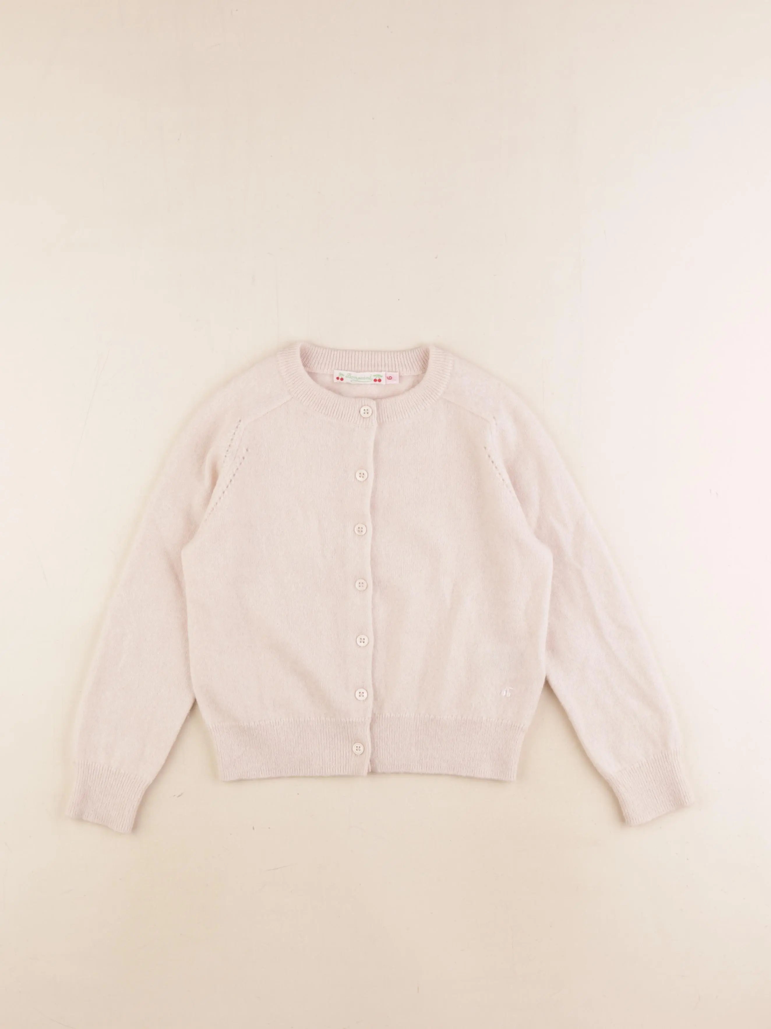 Bonpoint - gilet beige - 6 ans