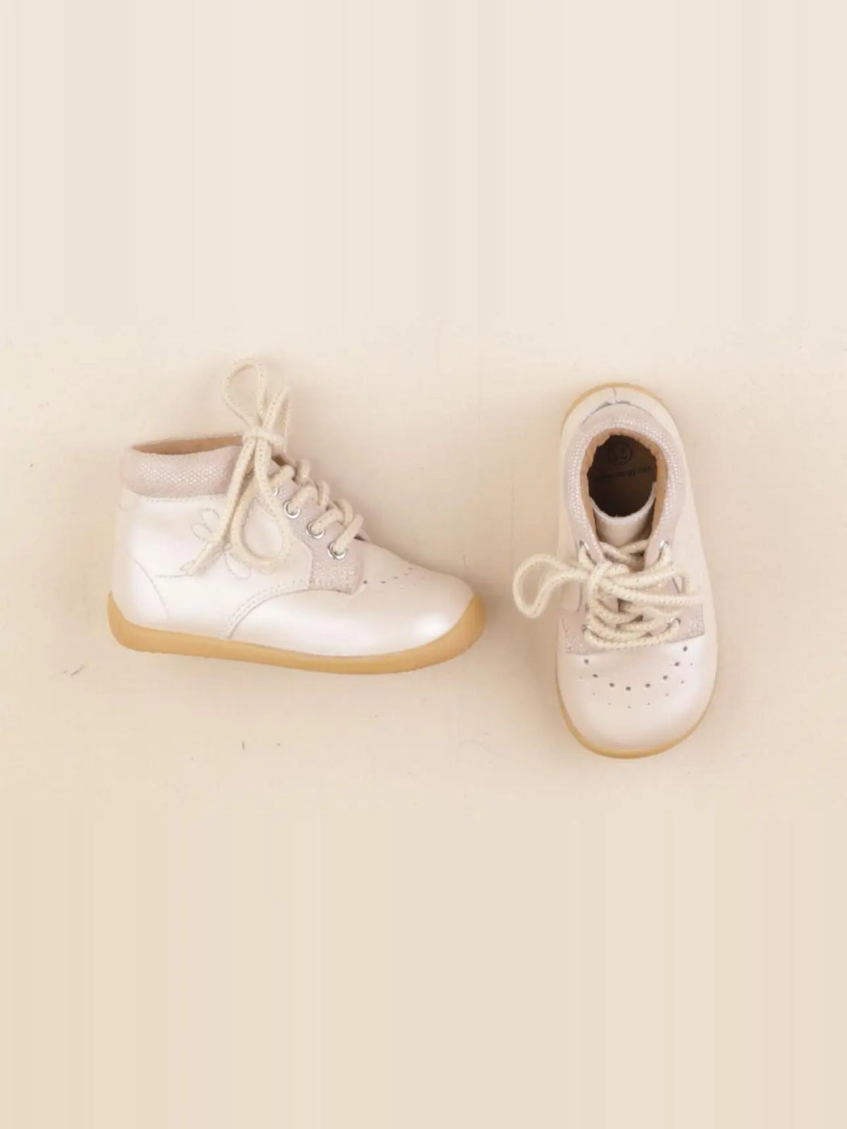 Vertbaudet - bottillons beige - pointure 21