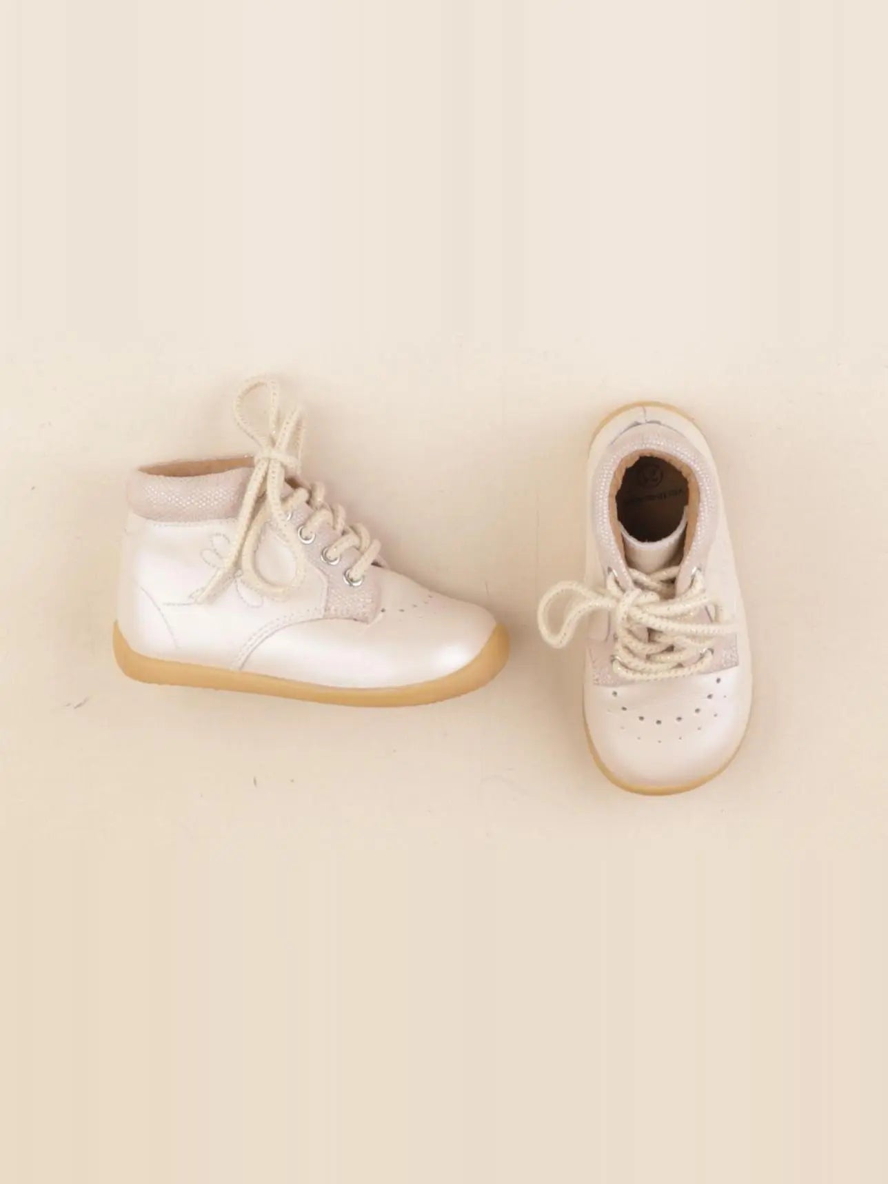 Vertbaudet - bottillons beige - pointure 21