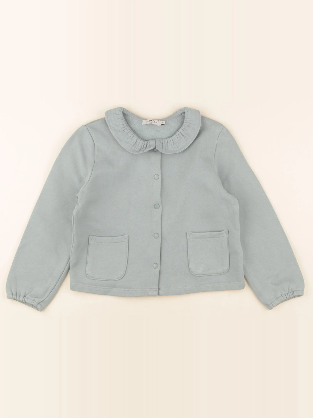 Cyrillus - sweat vert - 8 ans