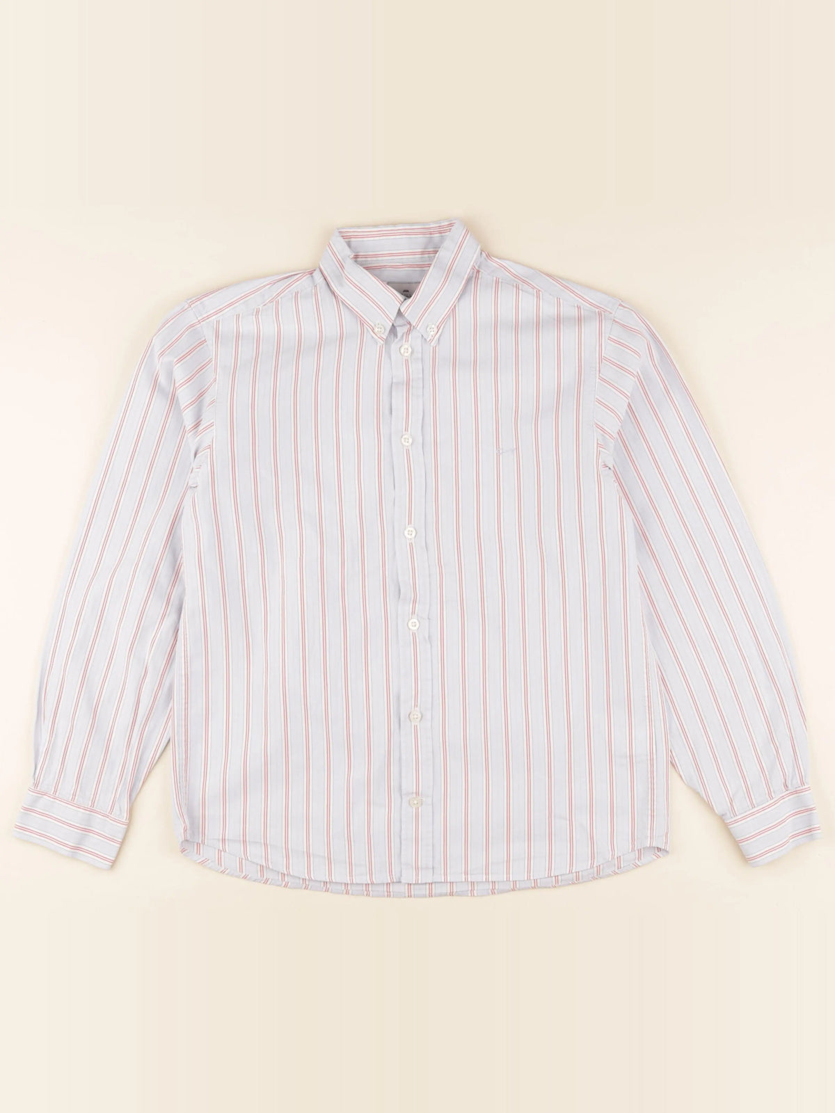 Cyrillus - chemise bleu, rouge - 12 ans