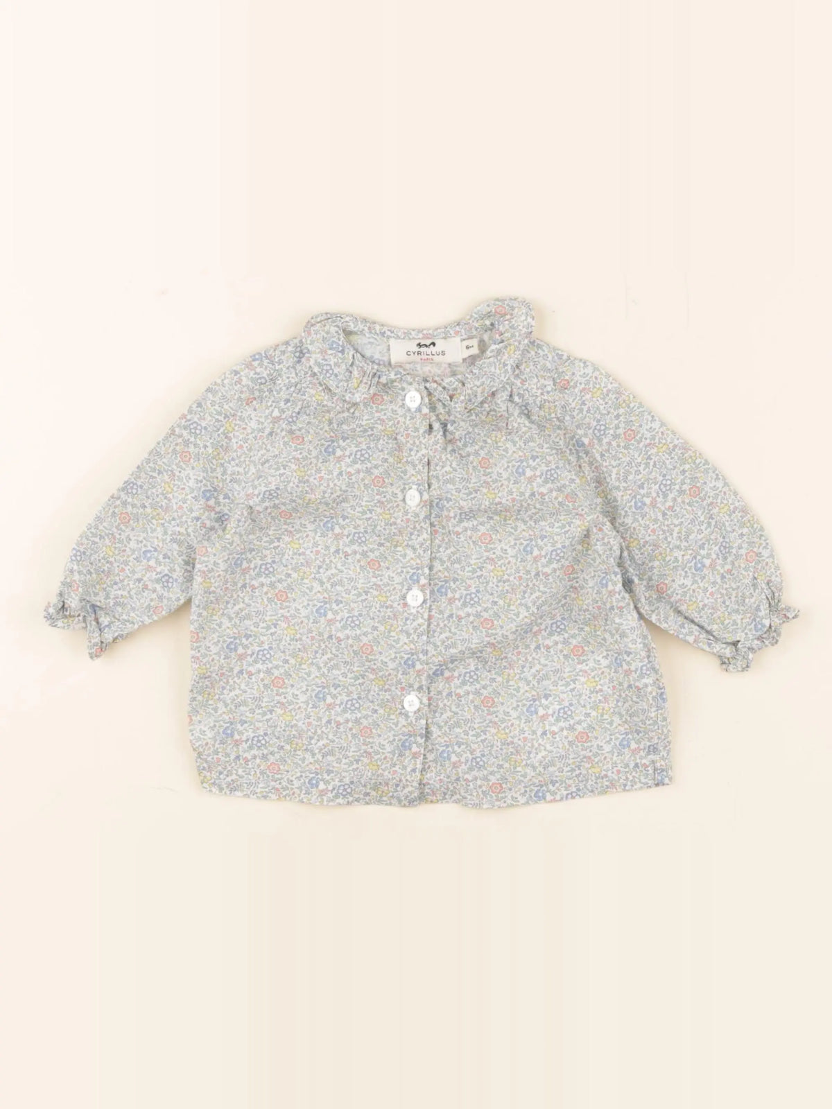 Cyrillus - blouse multicolore - 6 mois
