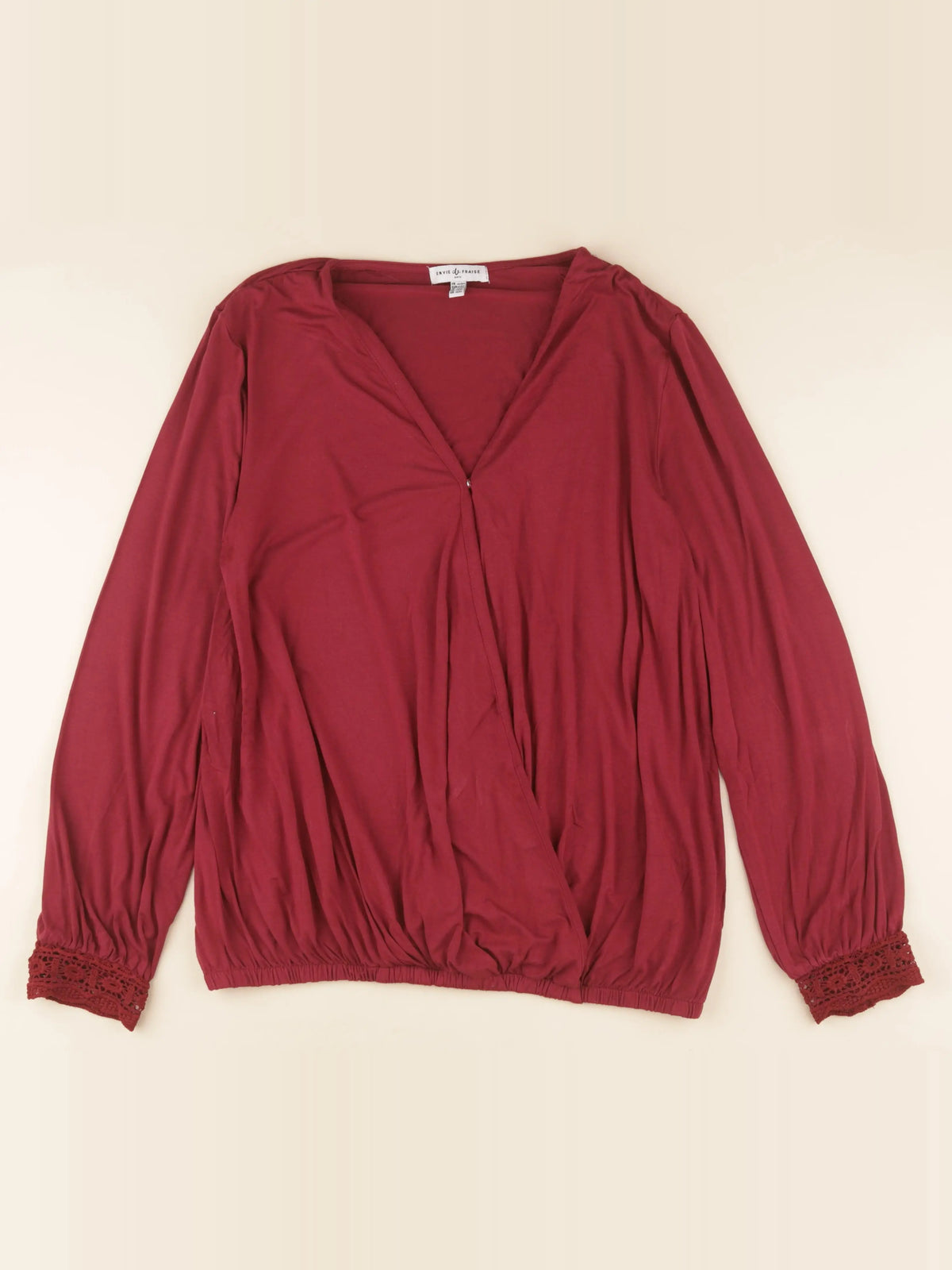 Envie de fraise - tee-shirt allaitement, grossesse rouge - 42 à 44