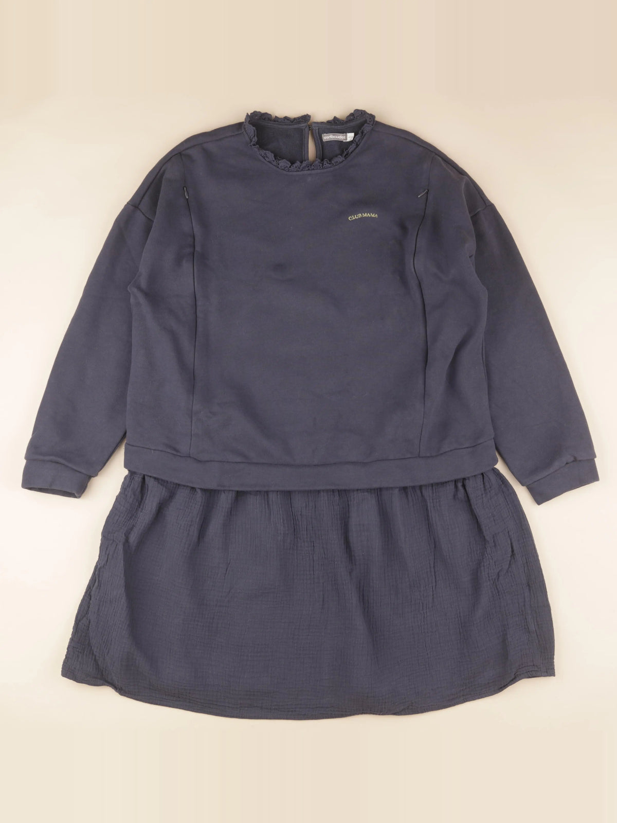 Vertbaudet - robe allaitement, grossesse bleu - 42 à 44