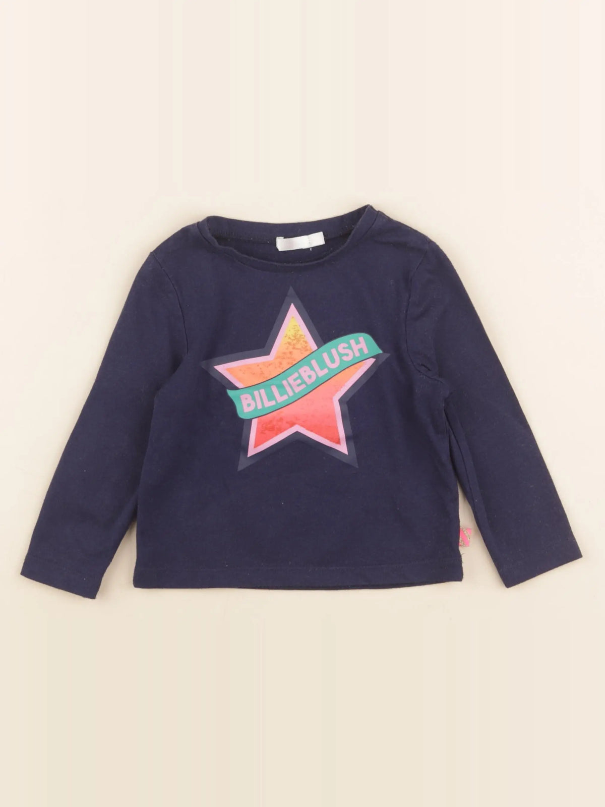 Billie Blush - tee-shirt bleu - 2 ans
