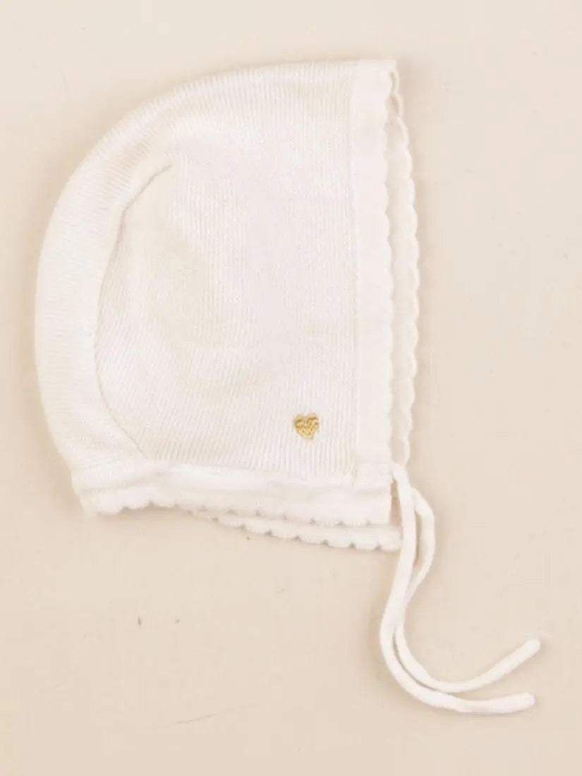Amande - bonnet beige - 3/6 mois