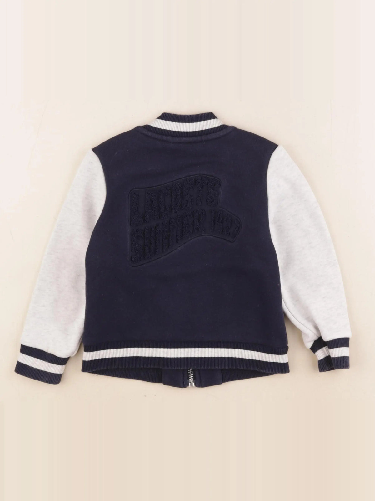 Lacoste - sweat bleu, gris - 2 ans