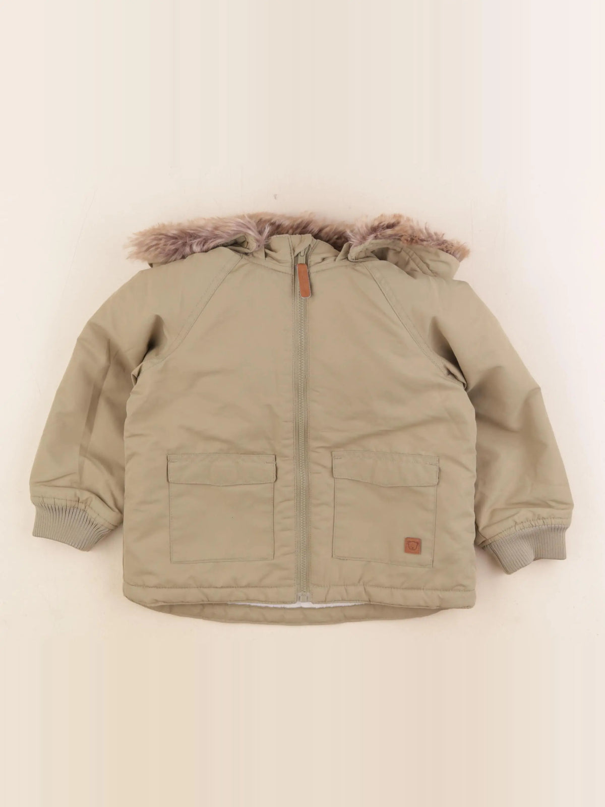 H&M - parka vert - 18/24 mois