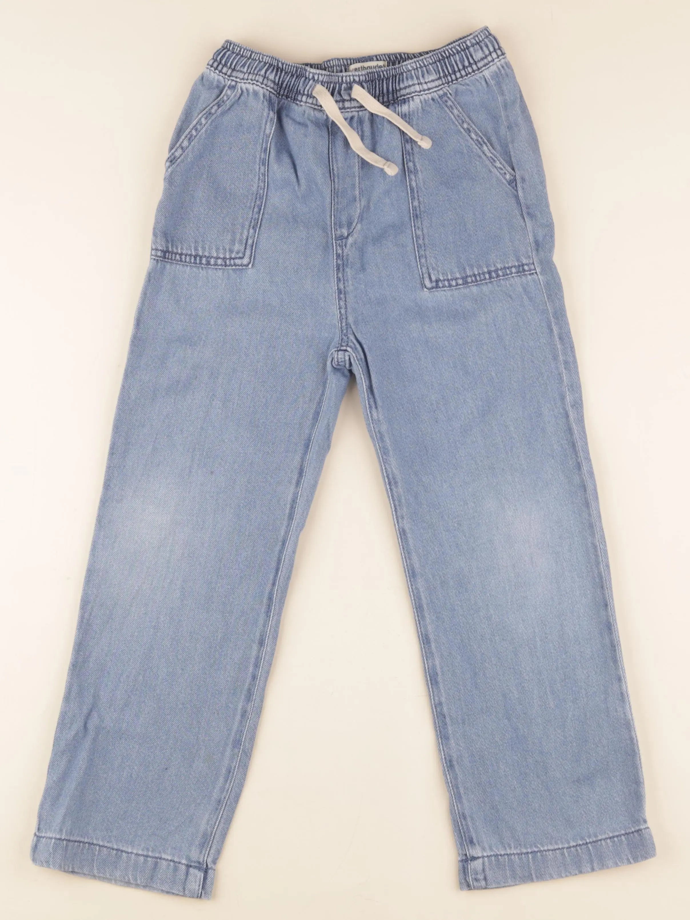 Vertbaudet - pantalon bleu - 7 ans
