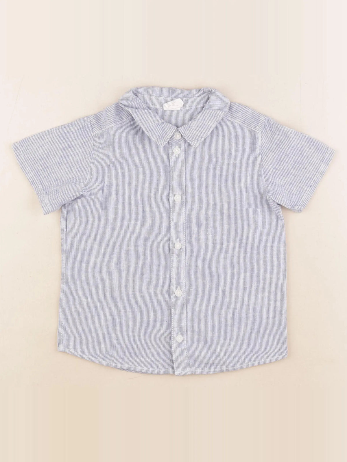 H&M - chemise bleu - 18/24 mois