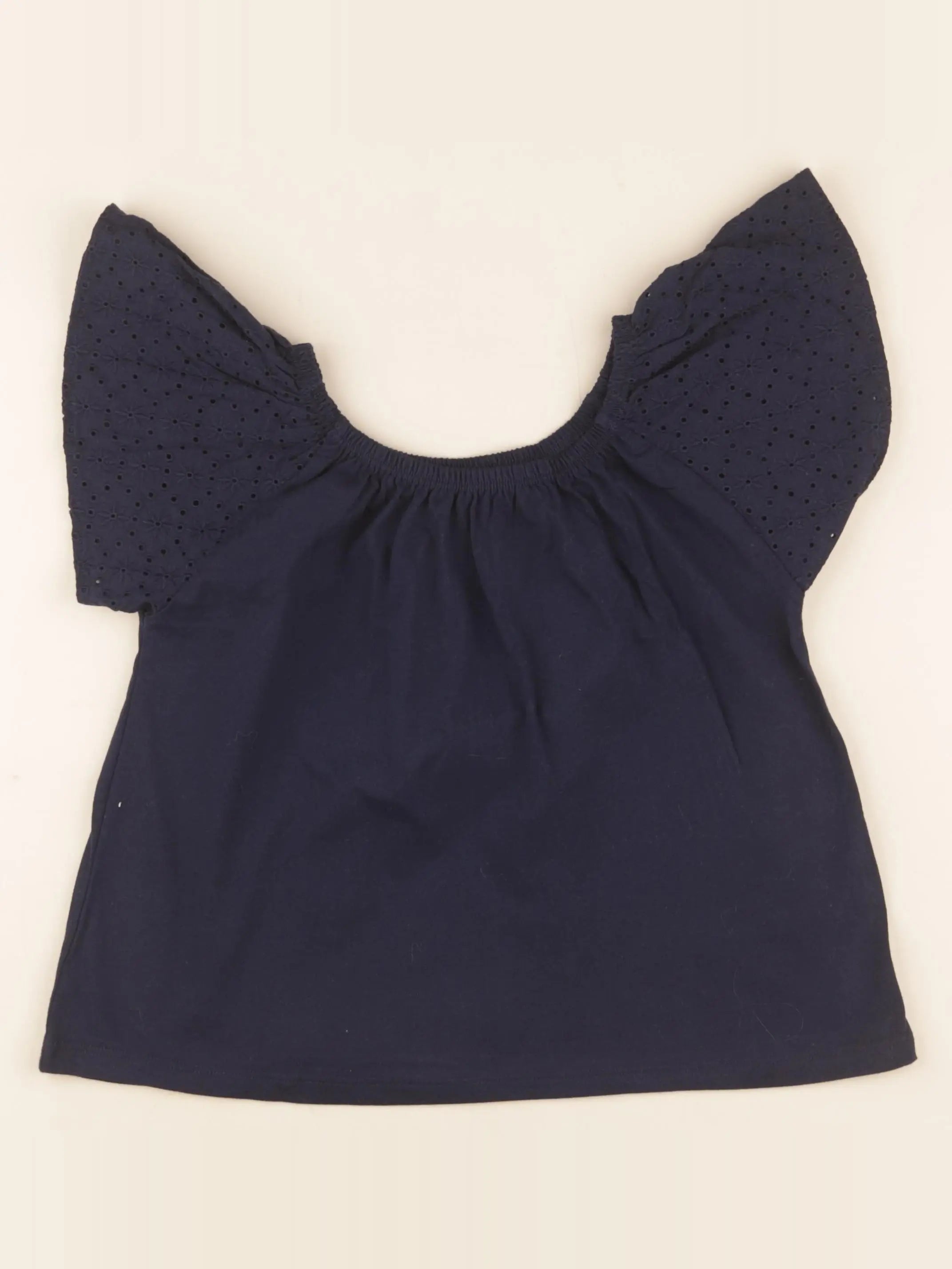 Vertbaudet - tee-shirt bleu - 6 ans